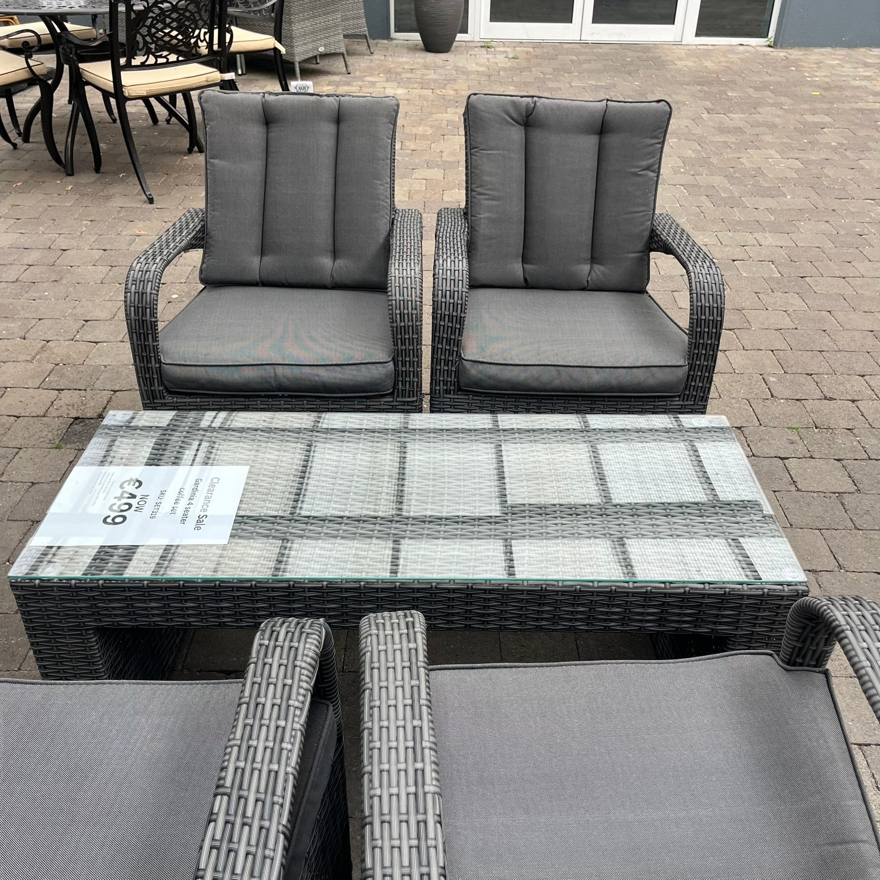 Gardinia 4 Seater Coffee Set - Clearance