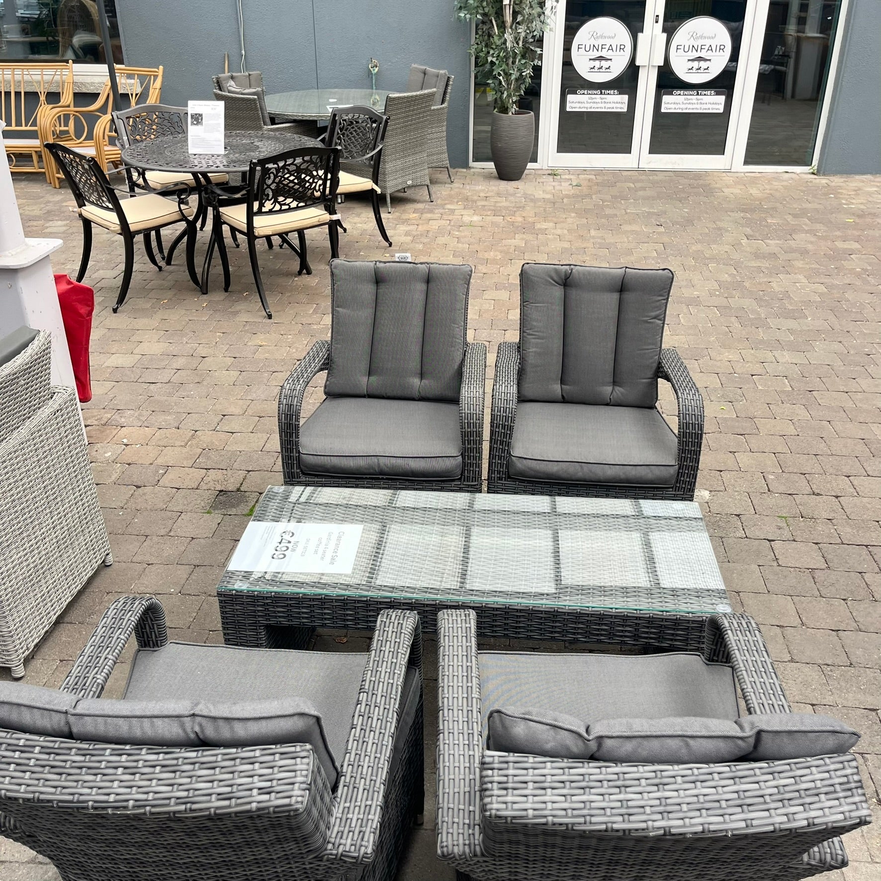 Gardinia 4 Seater Coffee Set - Clearance