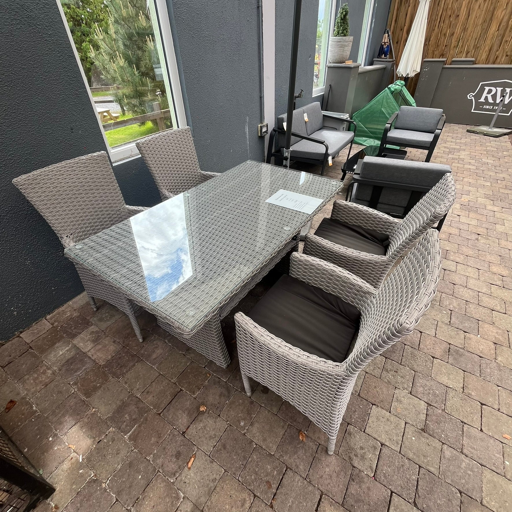 Saville 4 Seater Set - Clearance