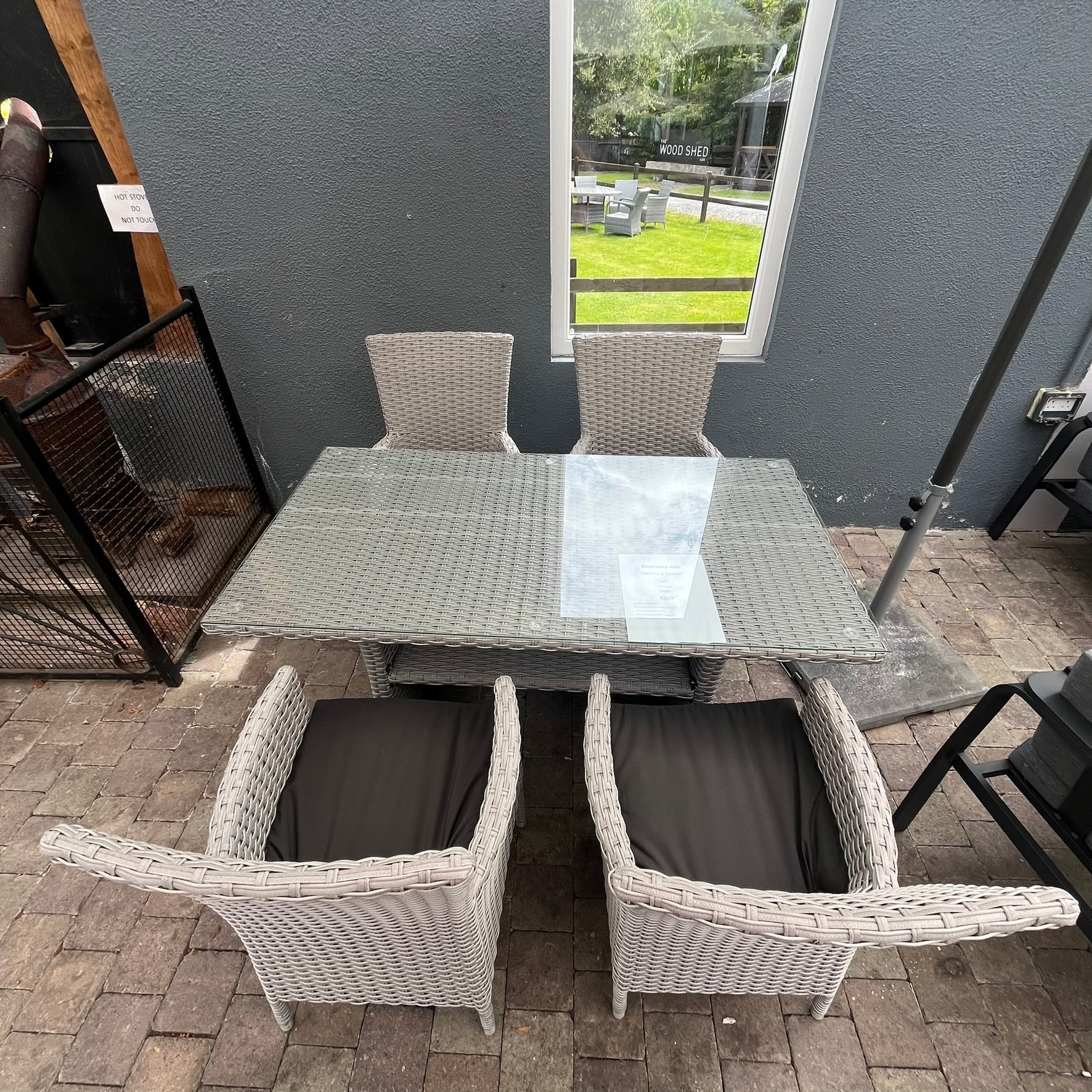 Saville 4 Seater Set - Clearance