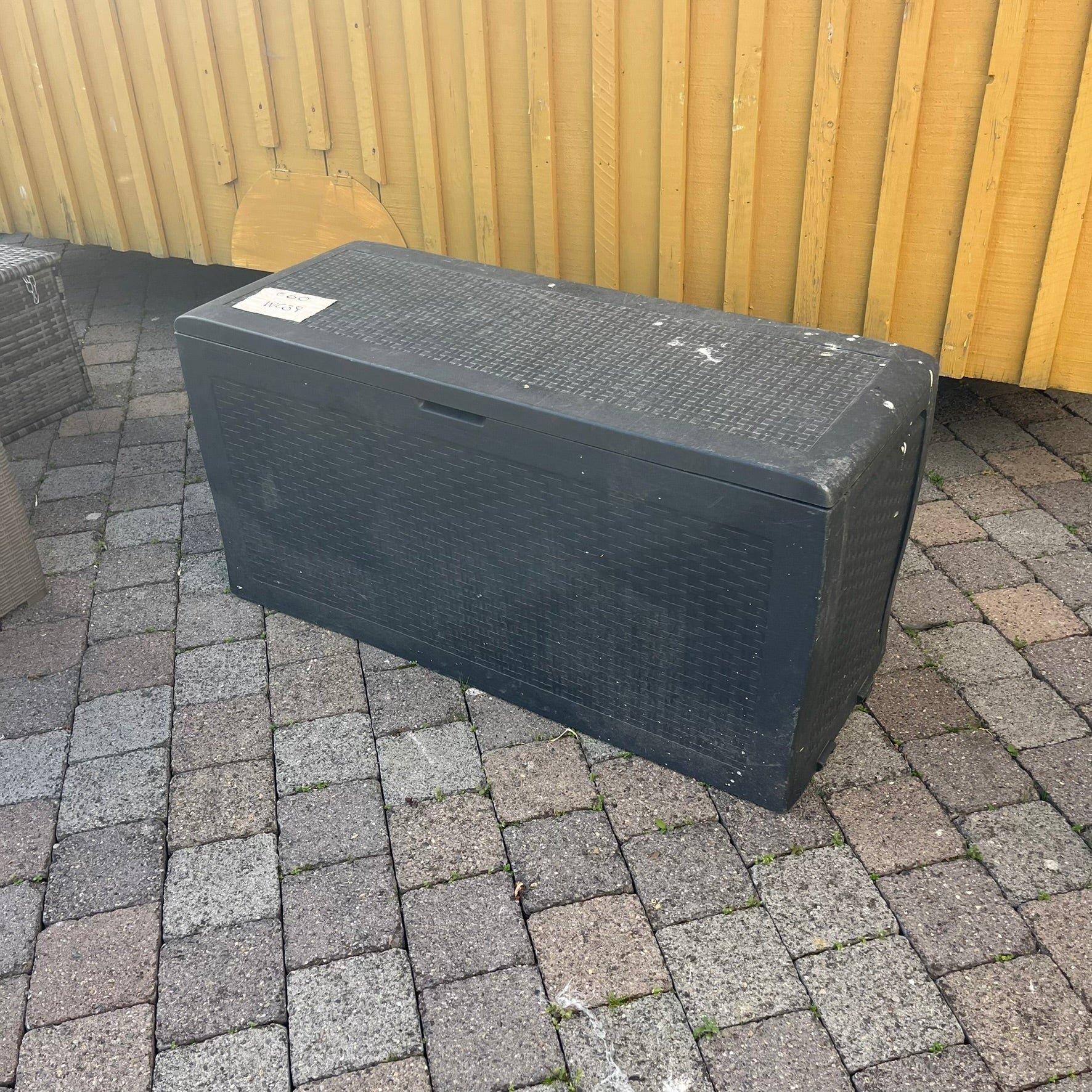 Plastic Storage Box - Grey - Clearance