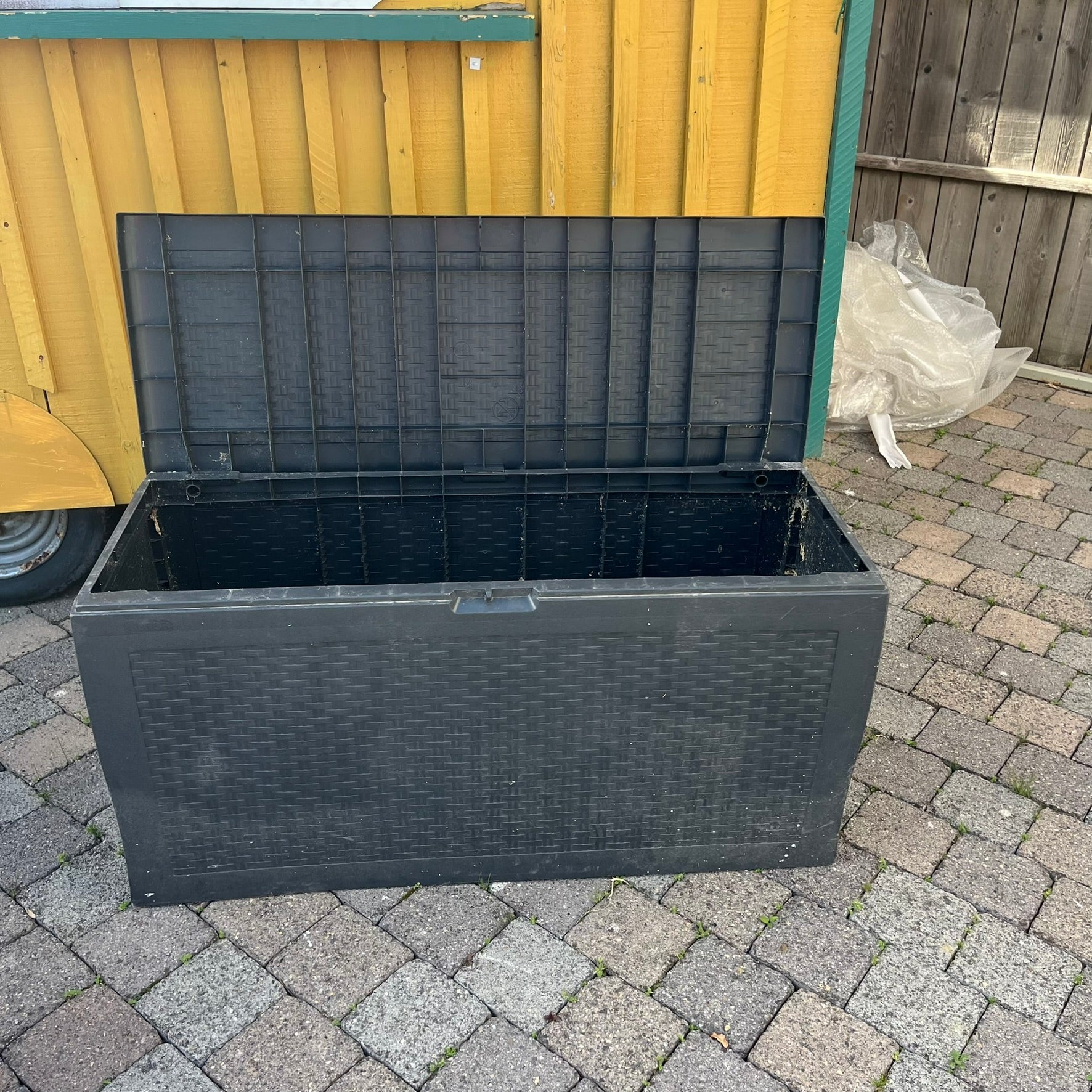 Plastic Storage Box - Grey - Clearance