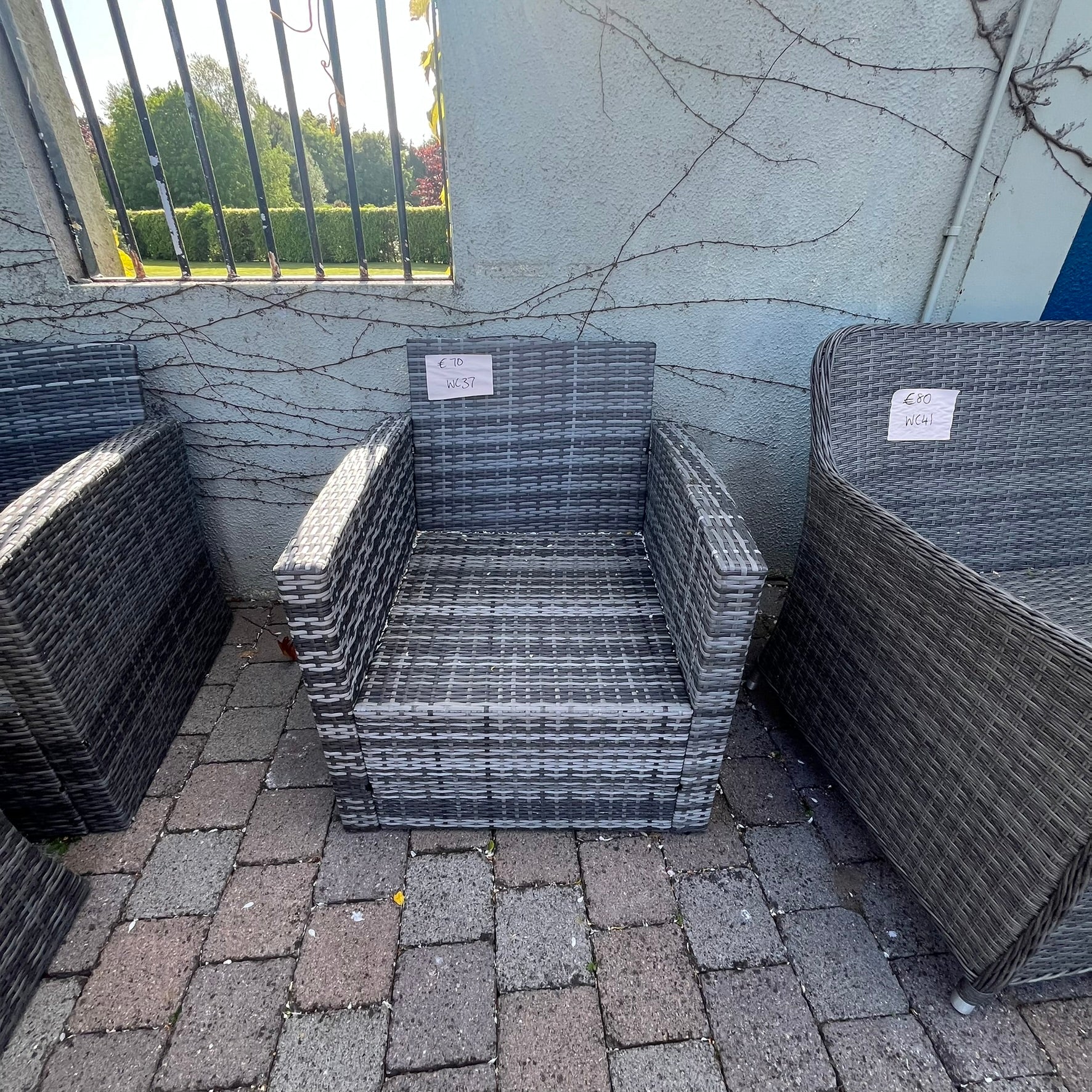 Grey 1 Seater - Clearance