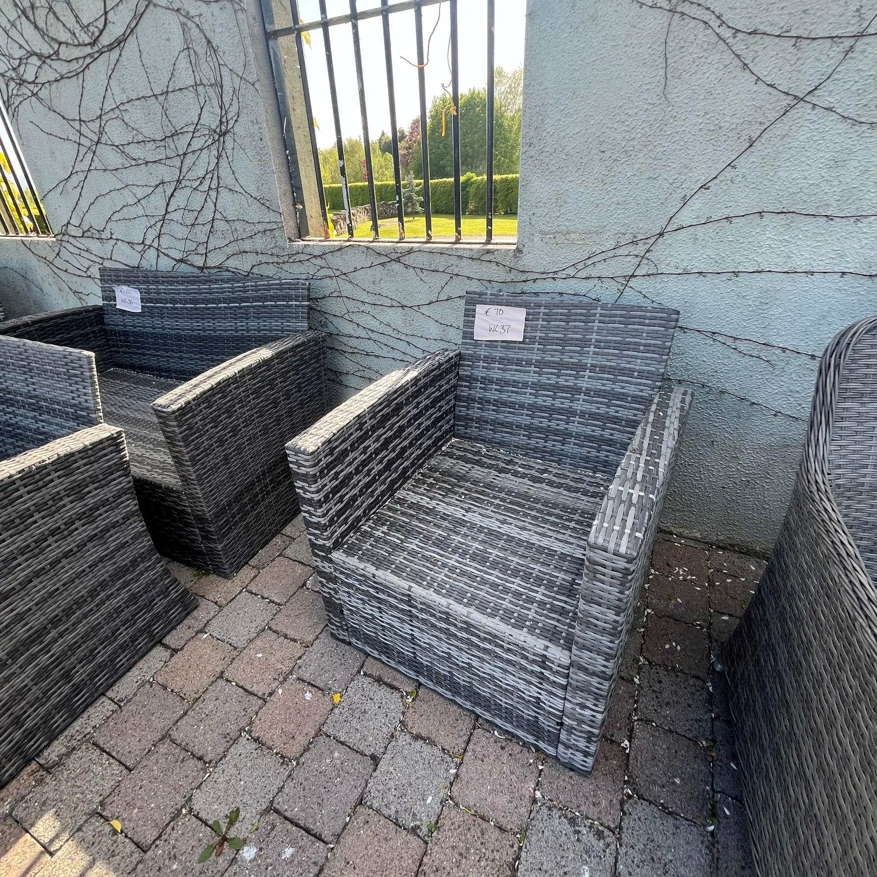 Grey 1 Seater - Clearance