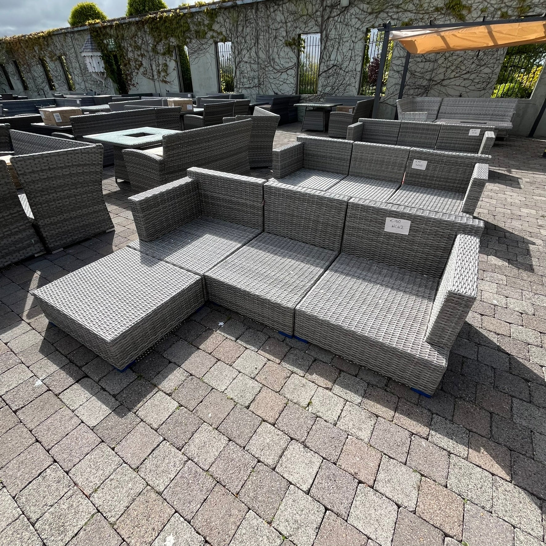 Modular Sofa - Grey - Clearance