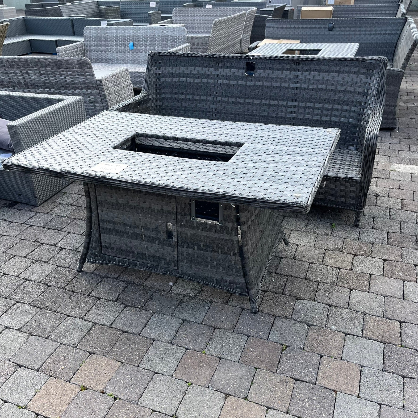 Boston 3 Seater Table and Sofa - Clearance