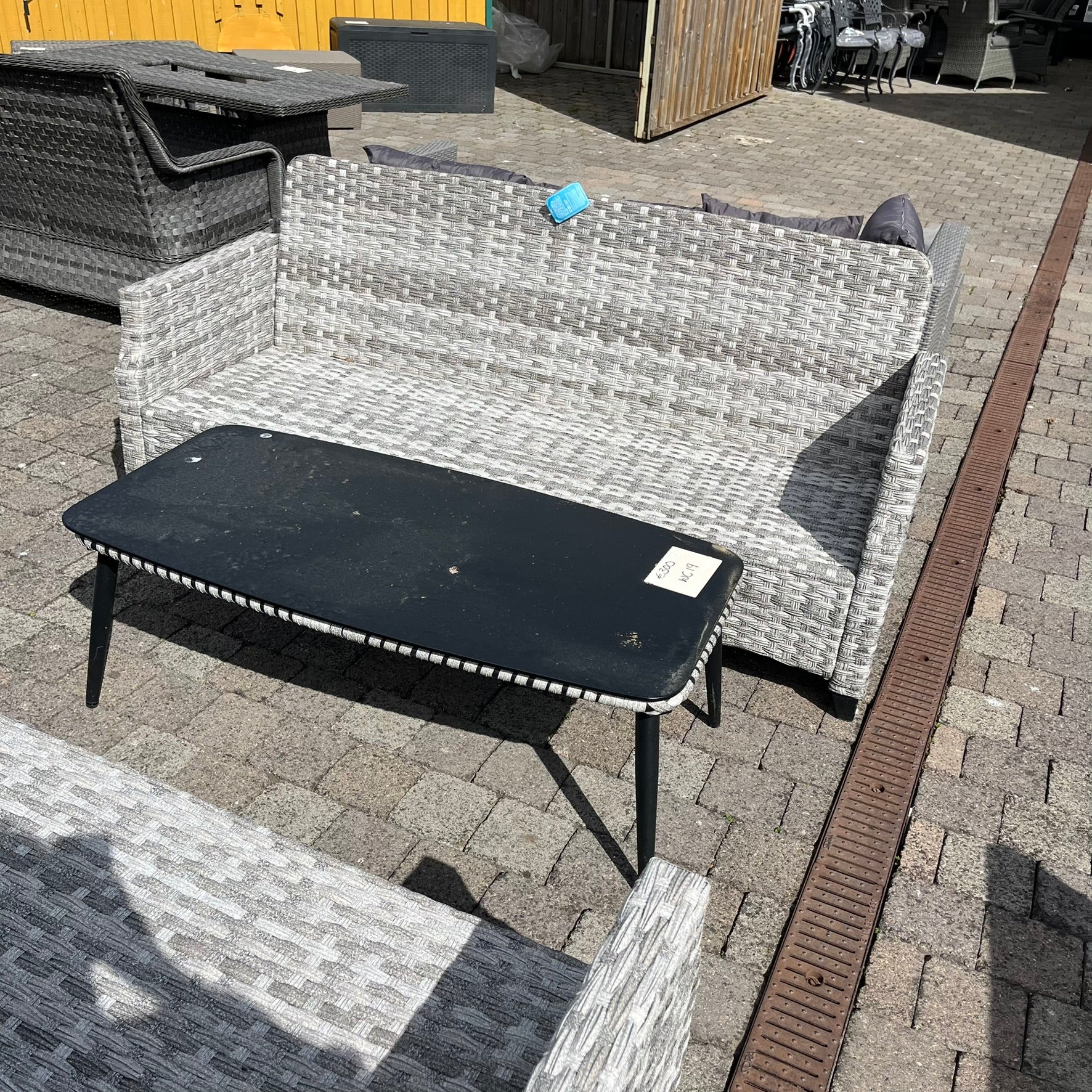 Venice Sofa Set with Table - Clearance