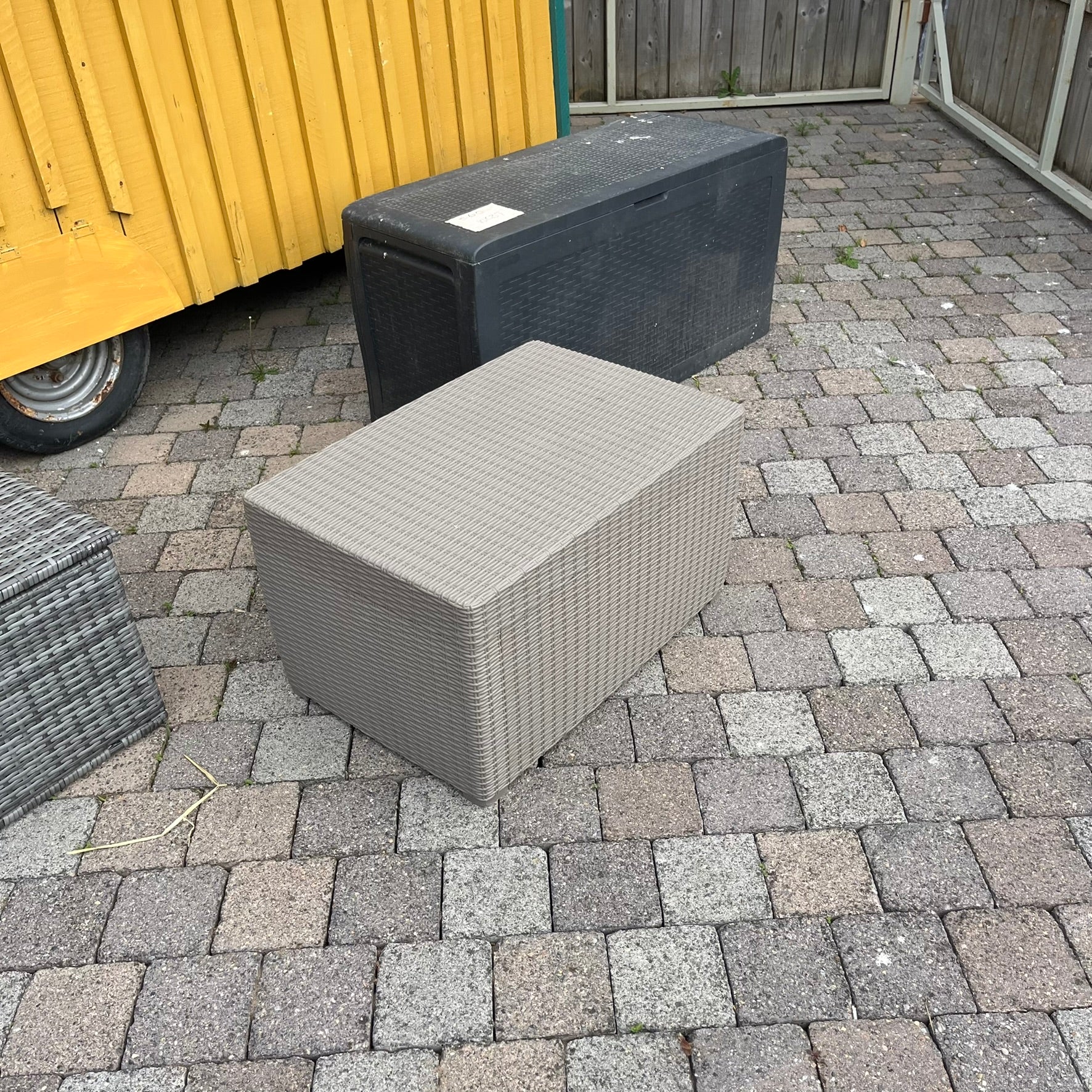 Plastic Storage Box - Grey - Clearance