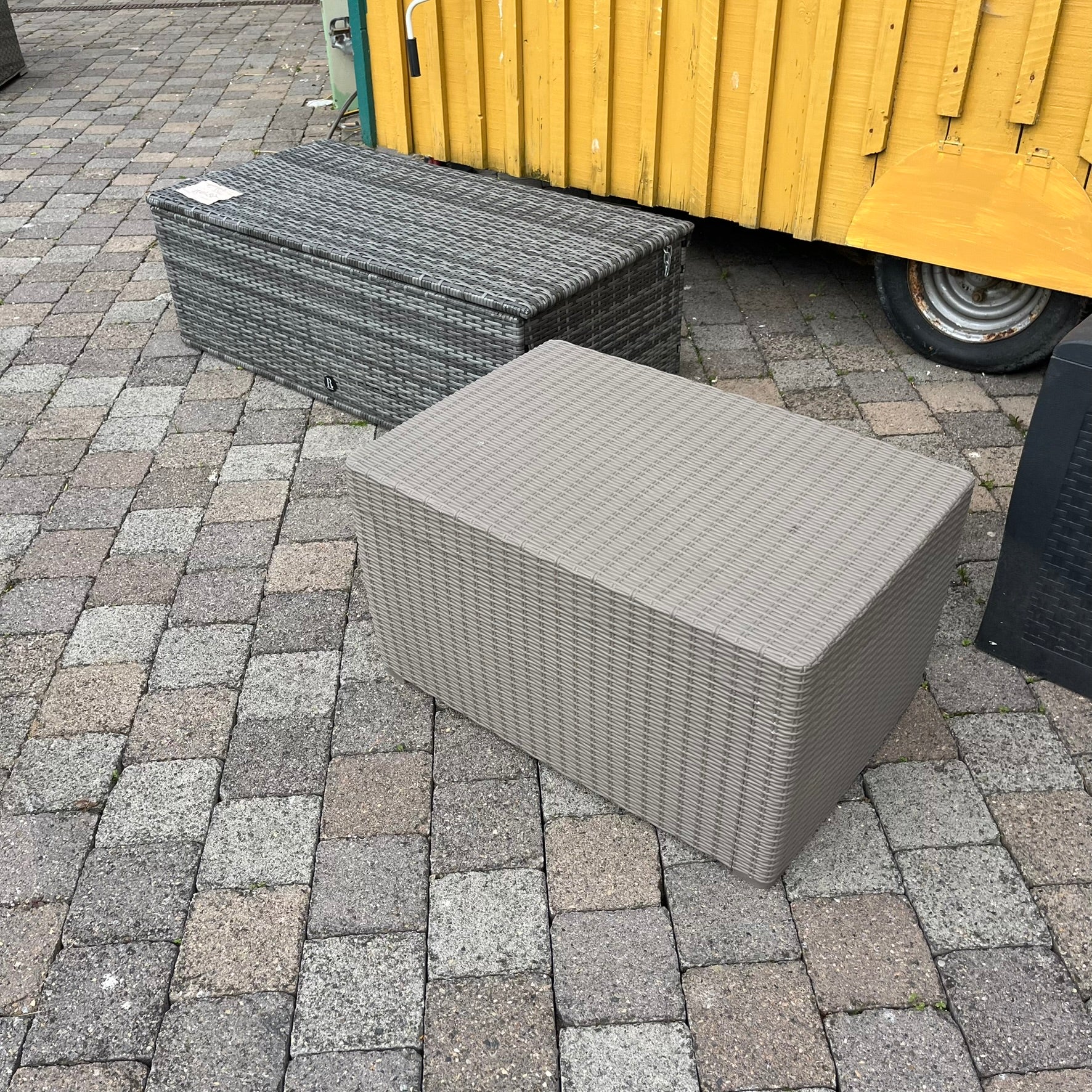 Plastic Storage Box - Grey - Clearance