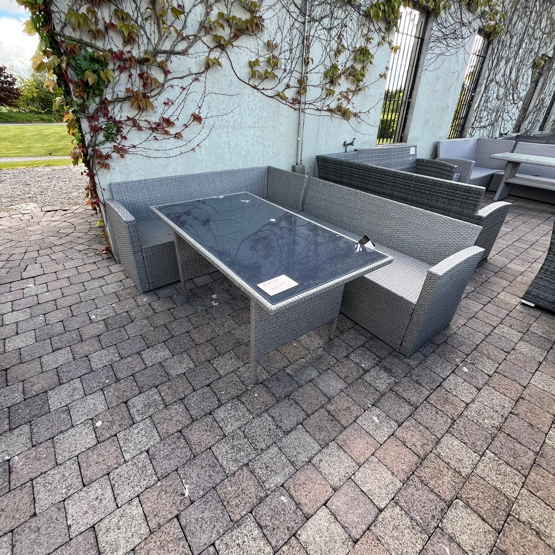 California Casual Dining Set (Grey) - Clearance