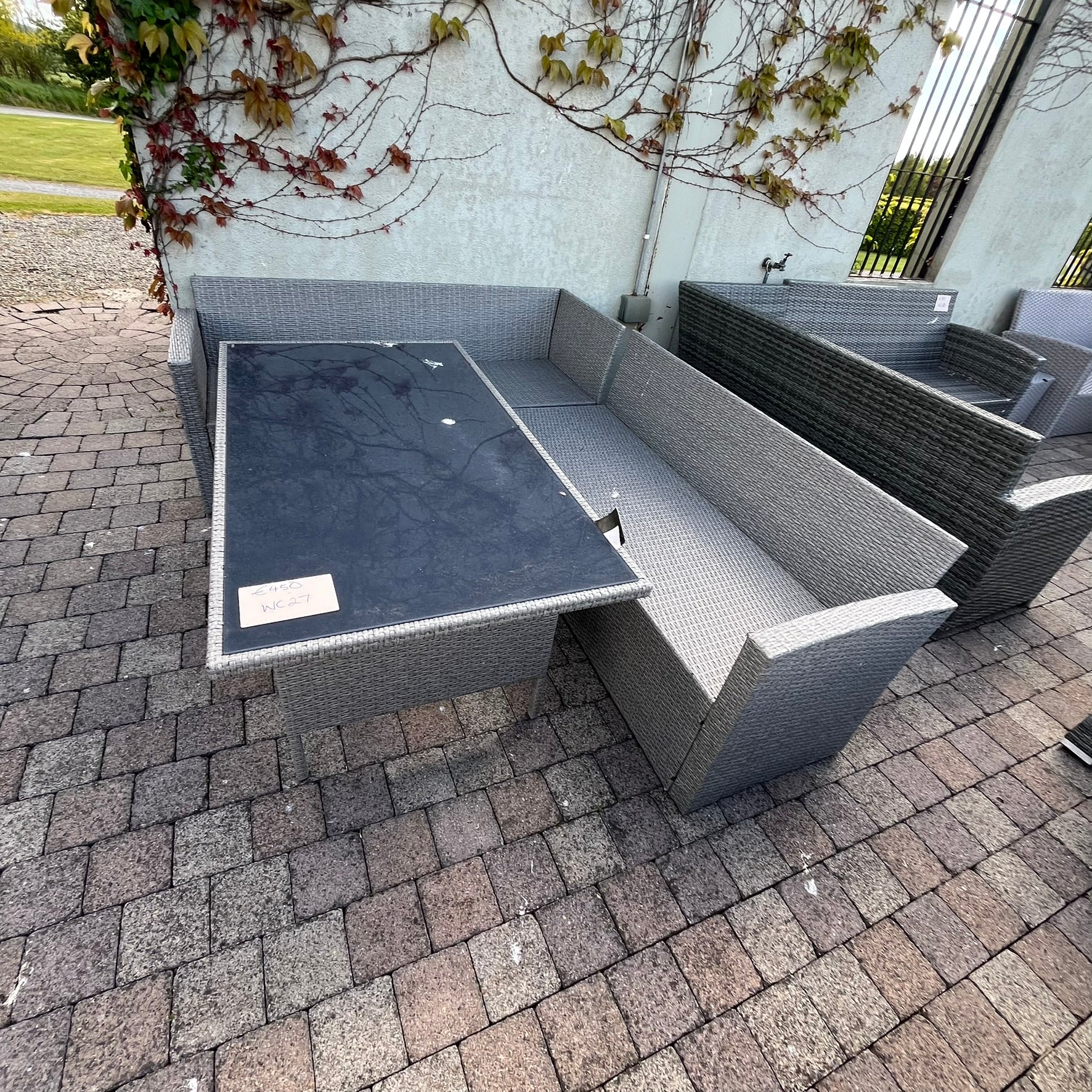 California Casual Dining Set (Grey) - Clearance