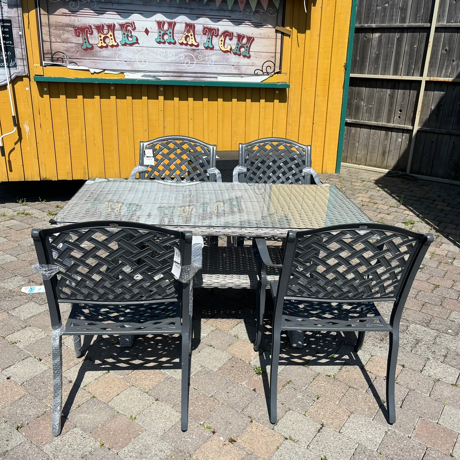 Saville/Lyon 4 Seater Set - Clearance