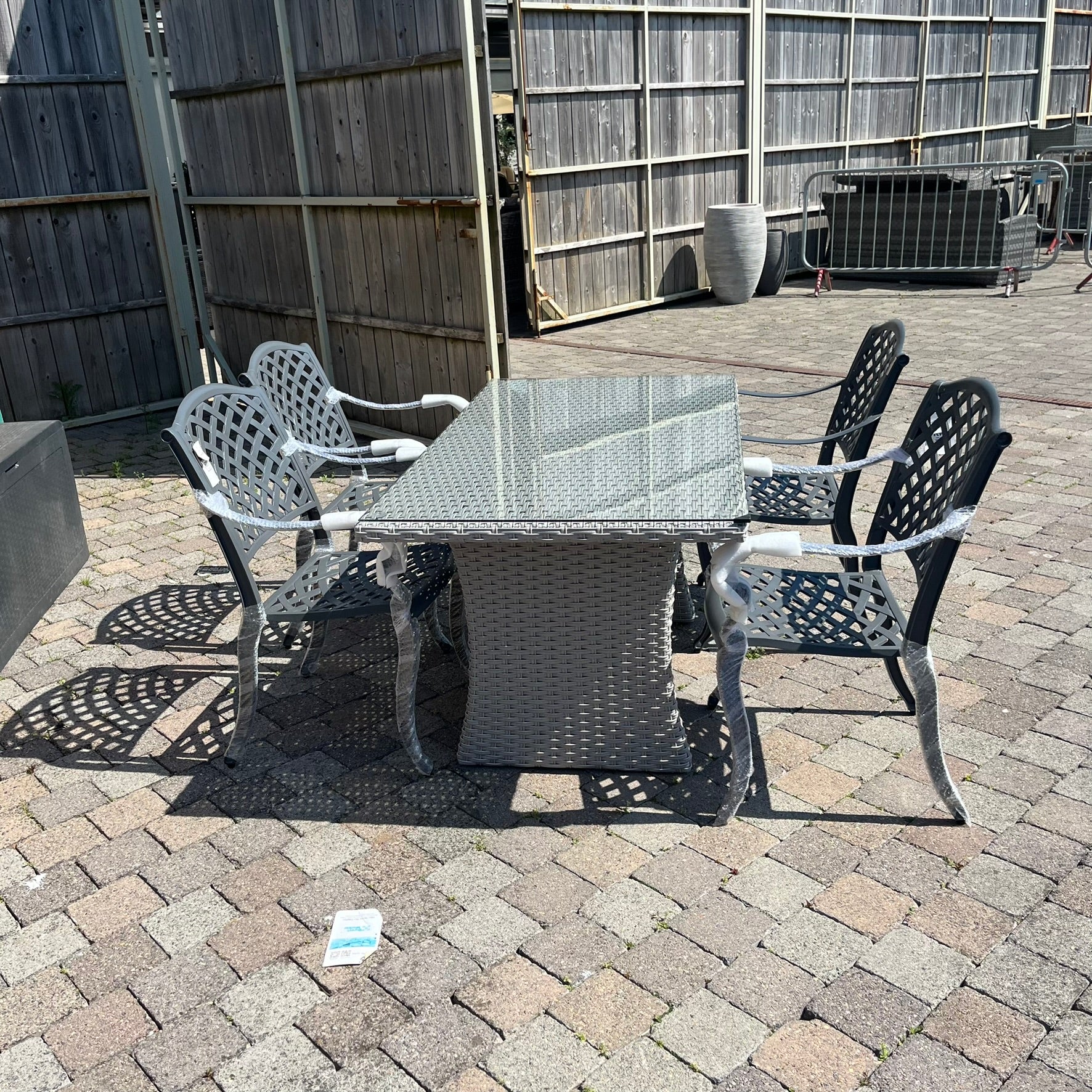 Saville/Lyon 4 Seater Set - Clearance