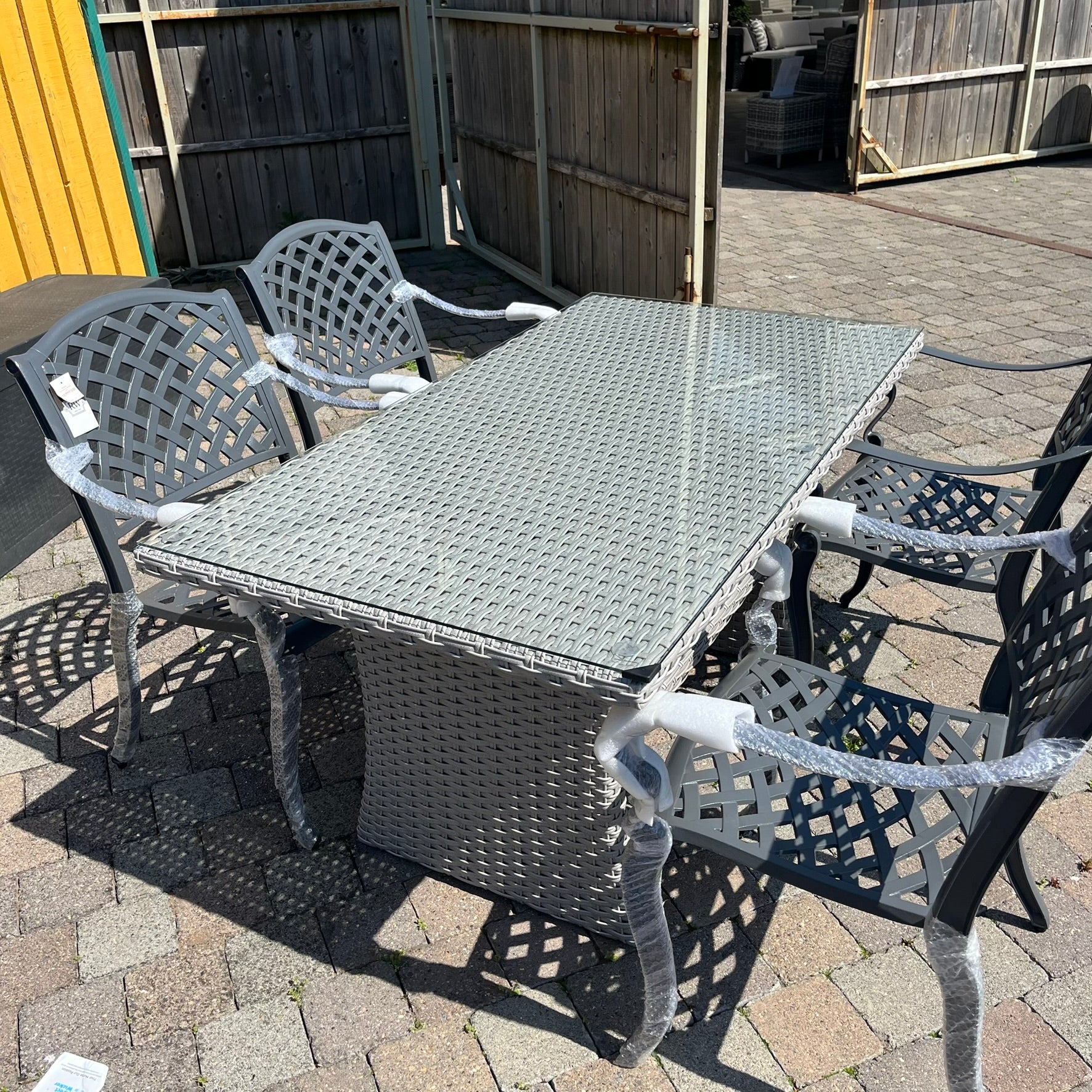 Saville/Lyon 4 Seater Set - Clearance