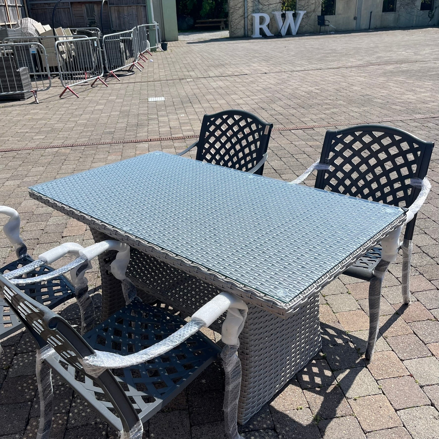 Saville/Lyon 4 Seater Set - Clearance
