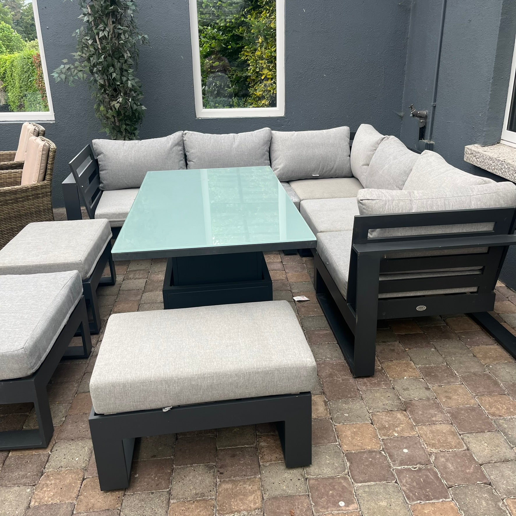 Panama Corner with Rising Table - Clearance