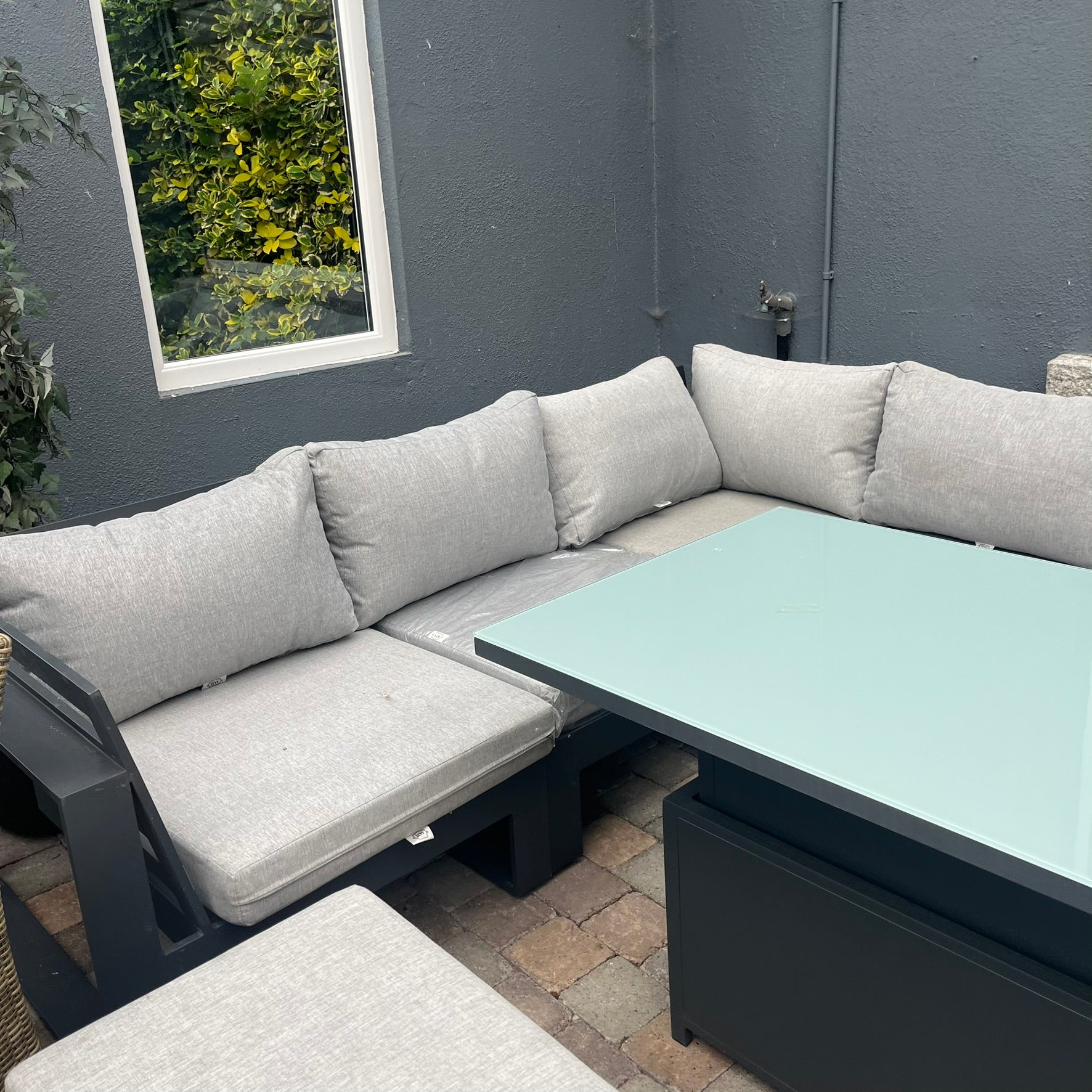 Panama Corner with Rising Table - Clearance
