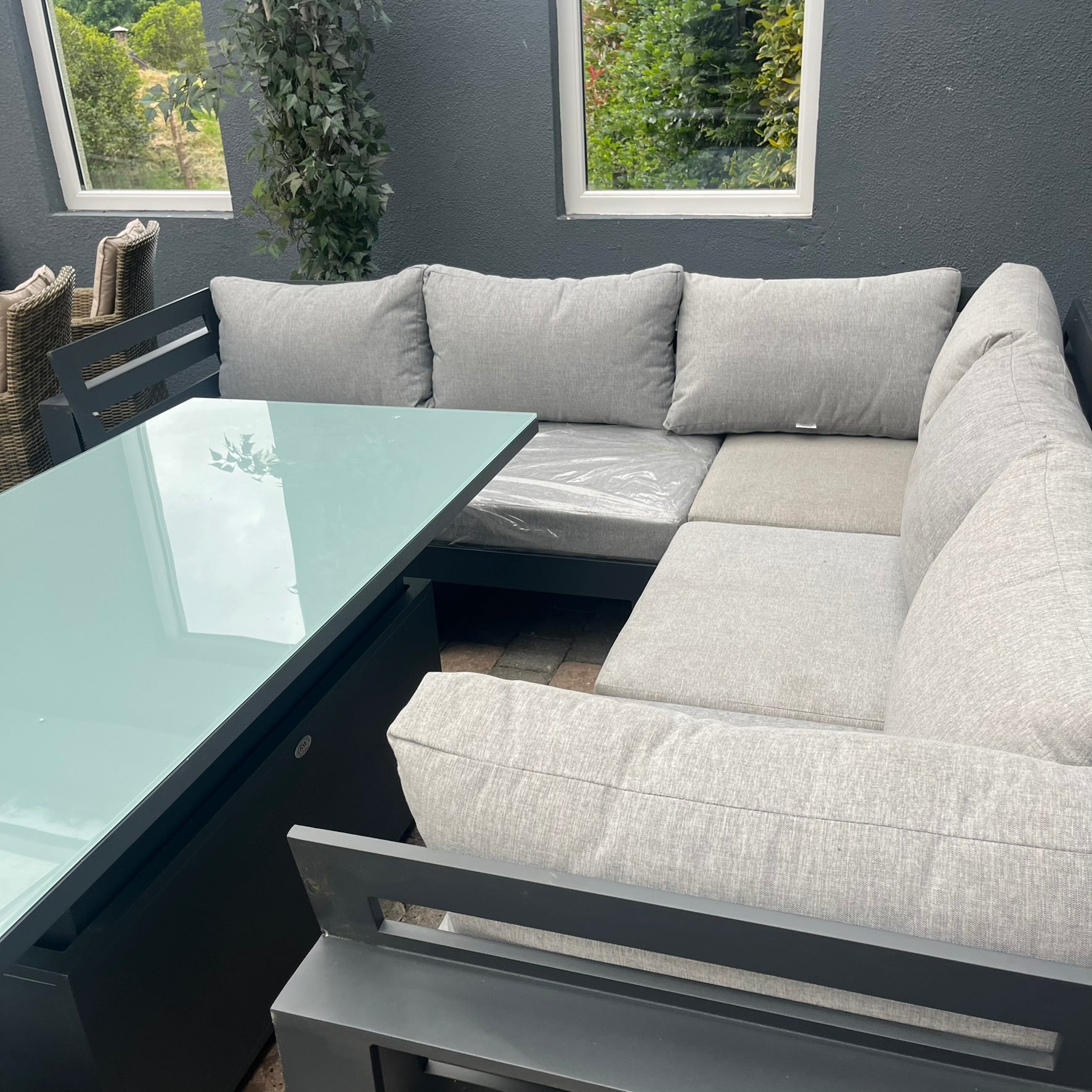 Panama Corner with Rising Table - Clearance