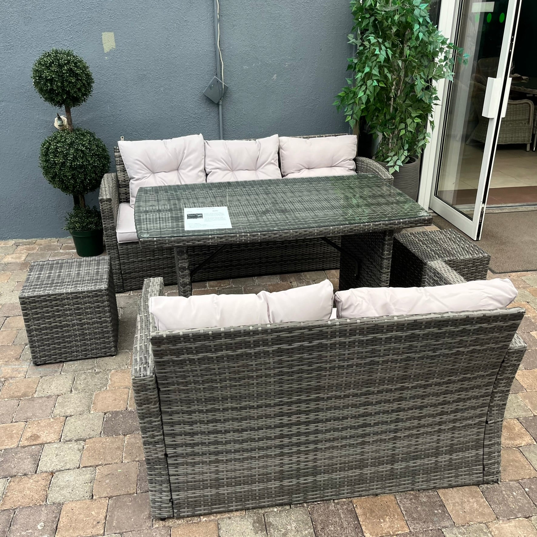Santiago 5 Seater Sofa Set - Clearance