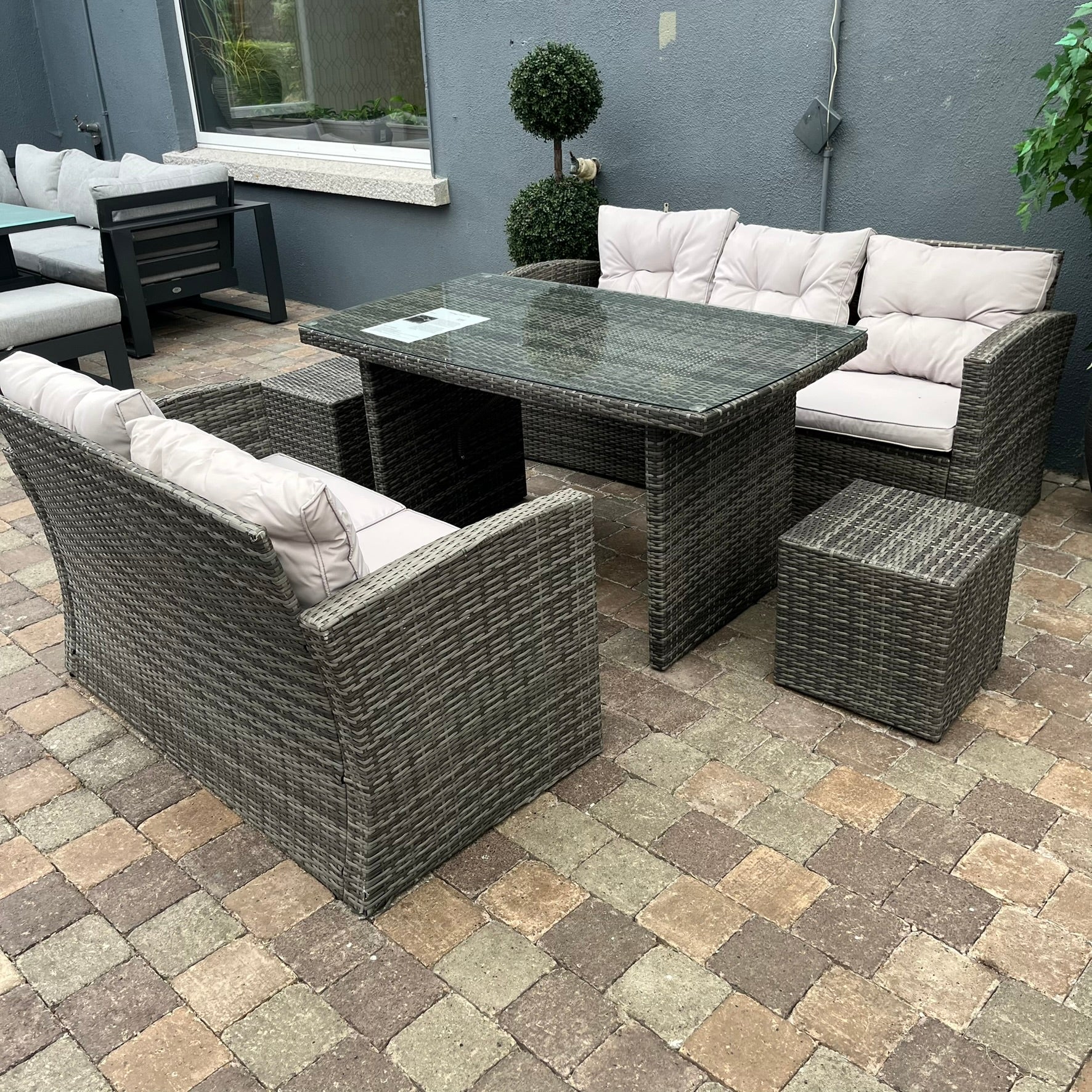 Santiago 5 Seater Sofa Set - Clearance