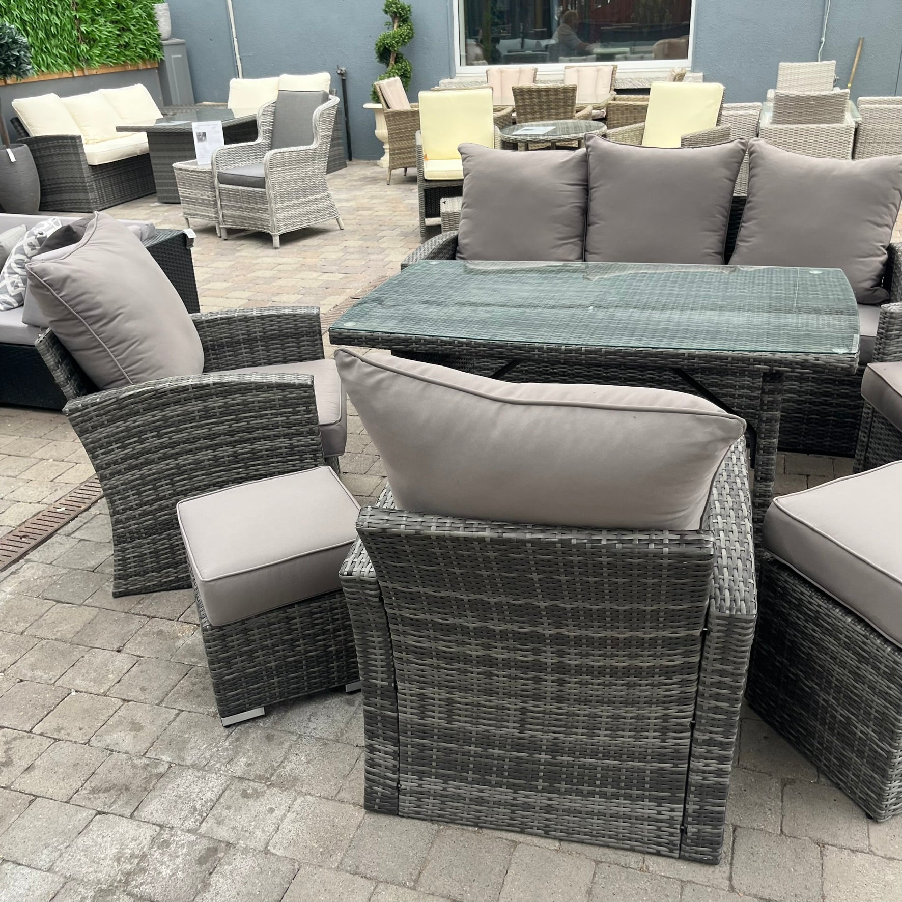 Santiago Sofa Set With Chairs - Clearance