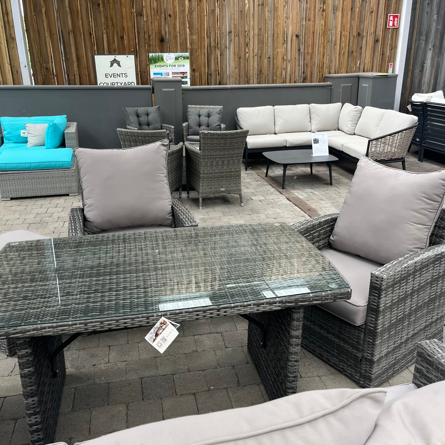 Santiago Sofa Set With Chairs - Clearance