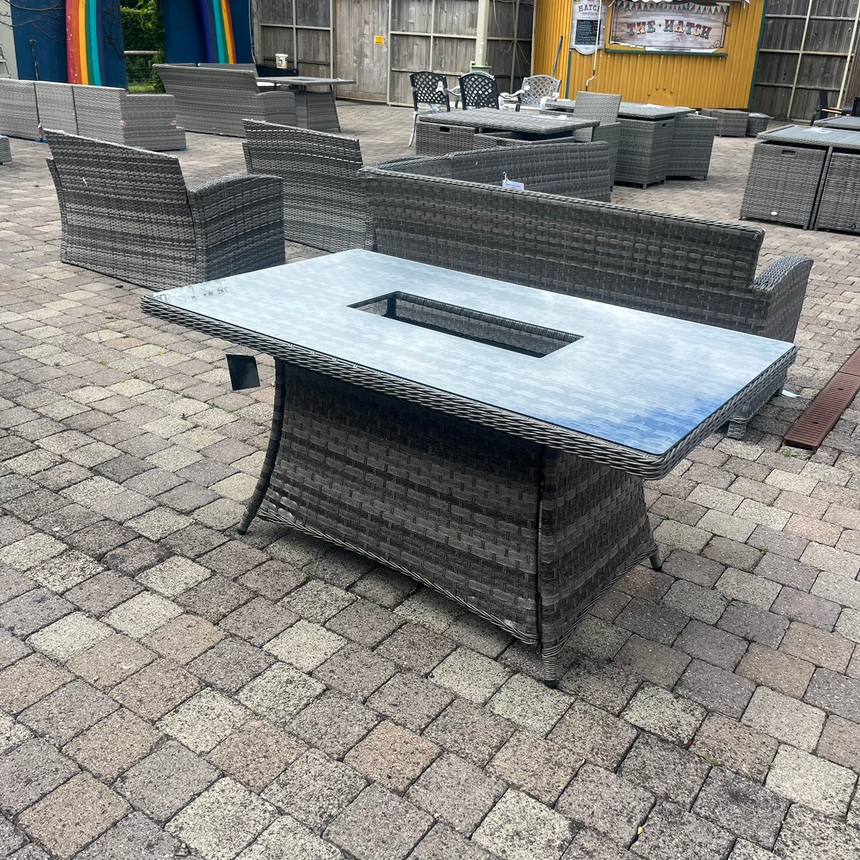 Rectangular Boston Table No Firepit - Clearance