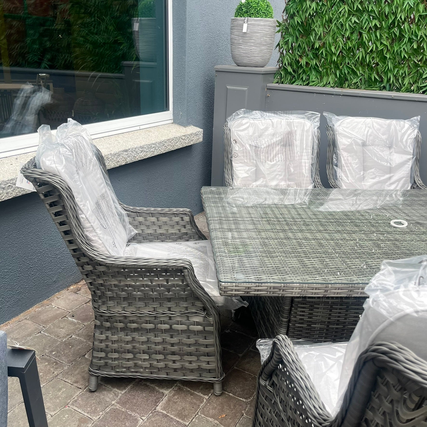 Ravenna 6 Seater Set (Rectangle) - Clearance