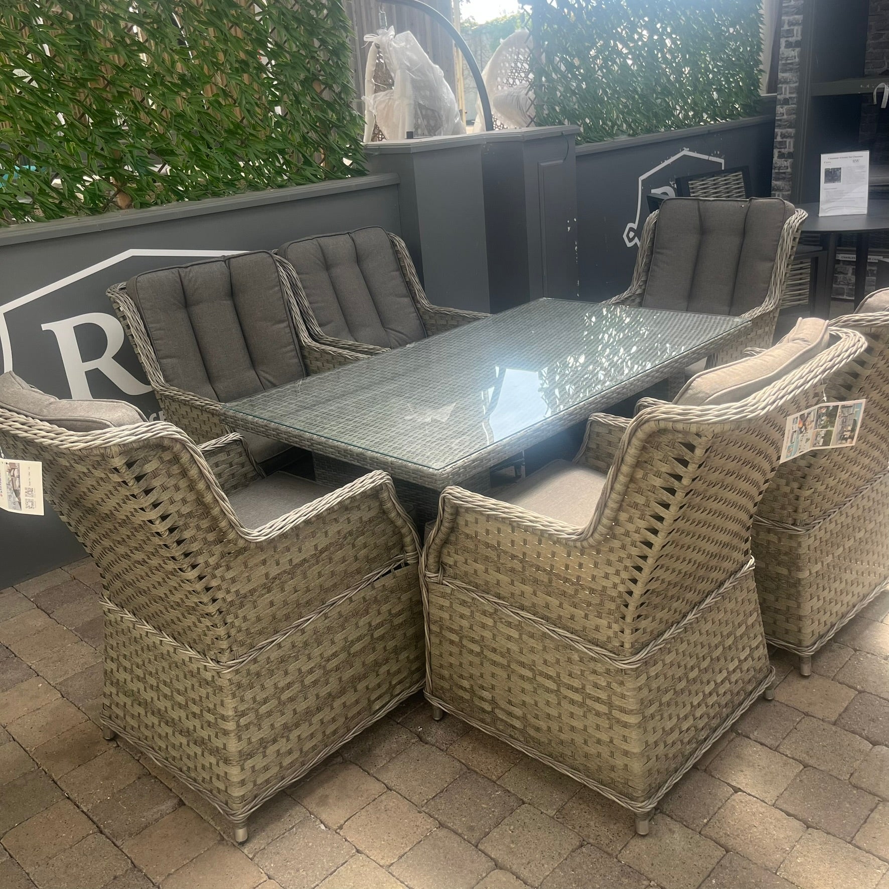 Bali 6 Seater Rectangle - Clearance