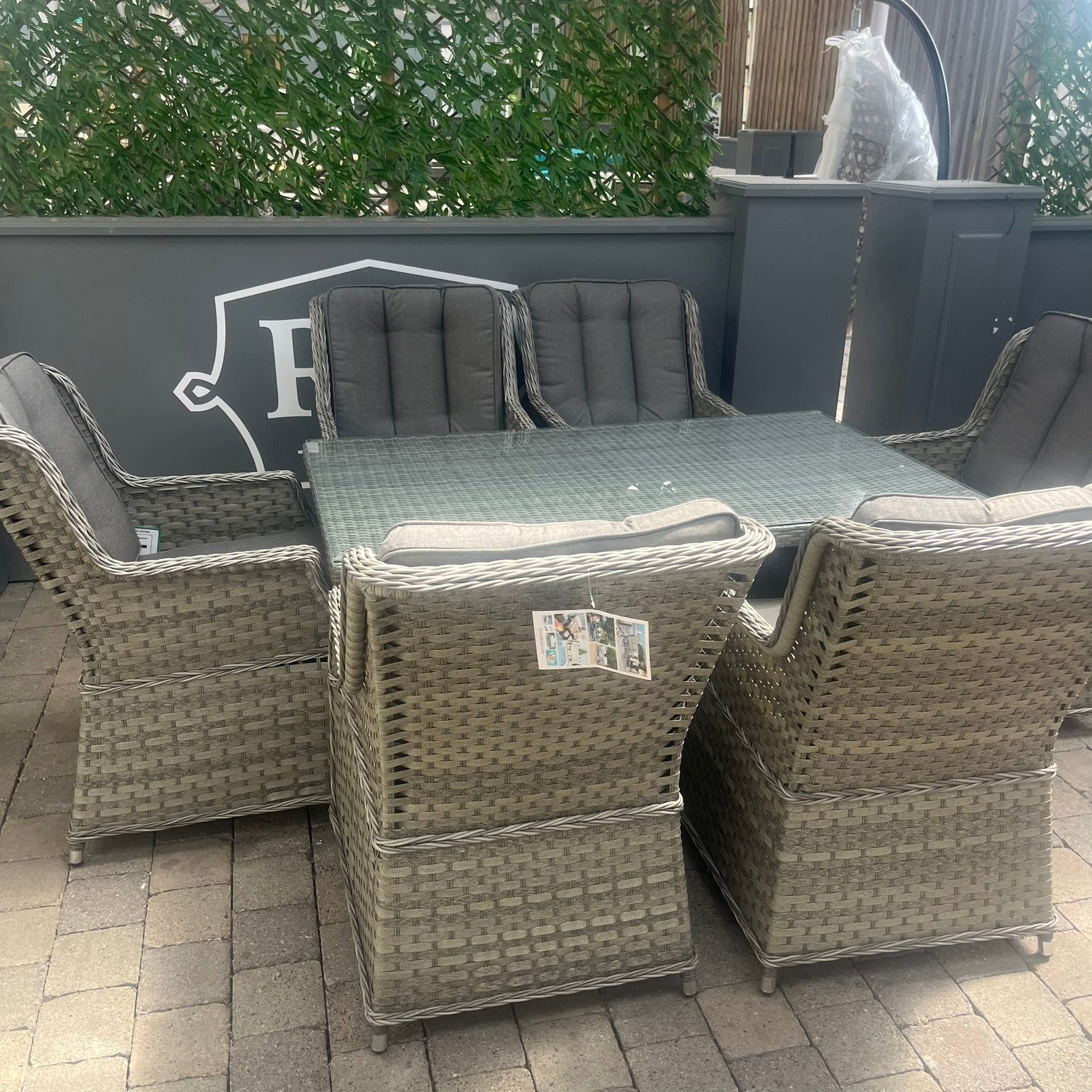 Bali 6 Seater Rectangle - Clearance