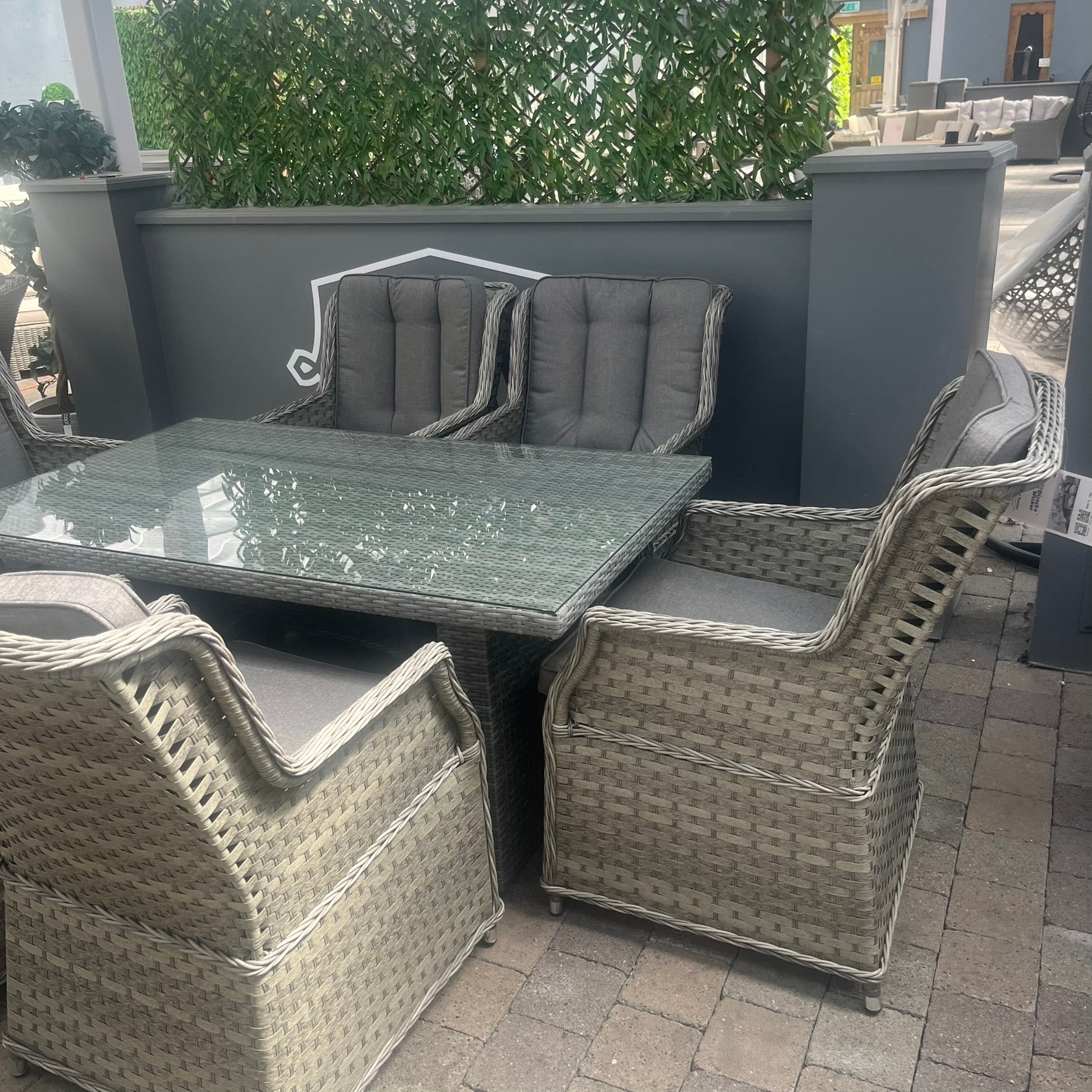 Bali 6 Seater Rectangle - Clearance