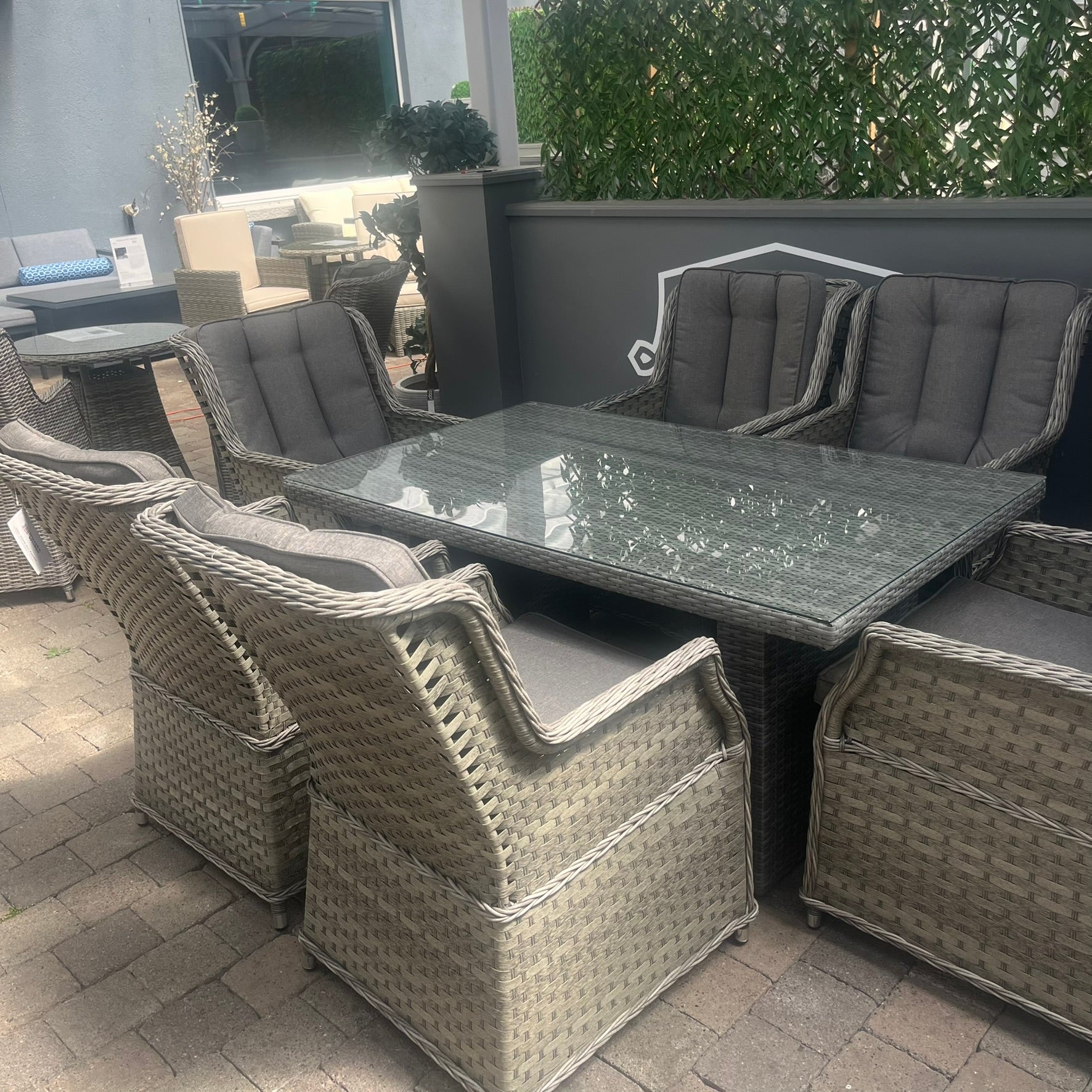 Bali 6 Seater Rectangle - Clearance