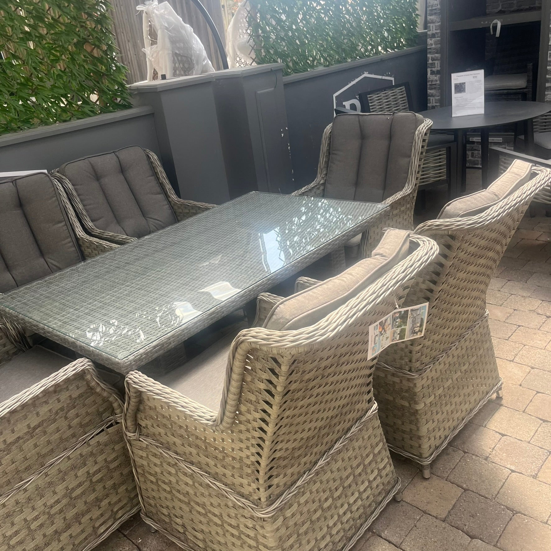 Bali 6 Seater Rectangle - Clearance