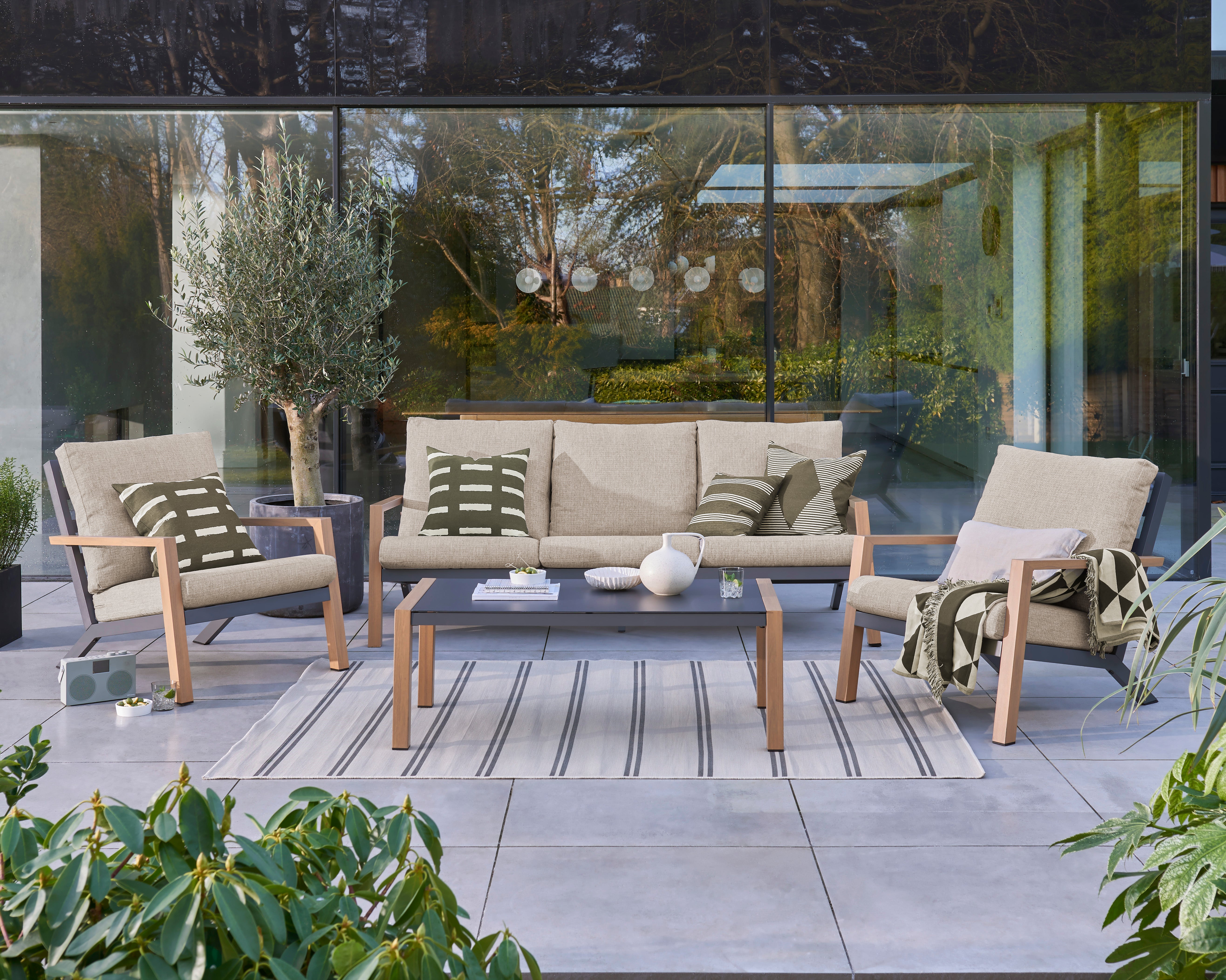 Melford - 3-Seater Sofa Set