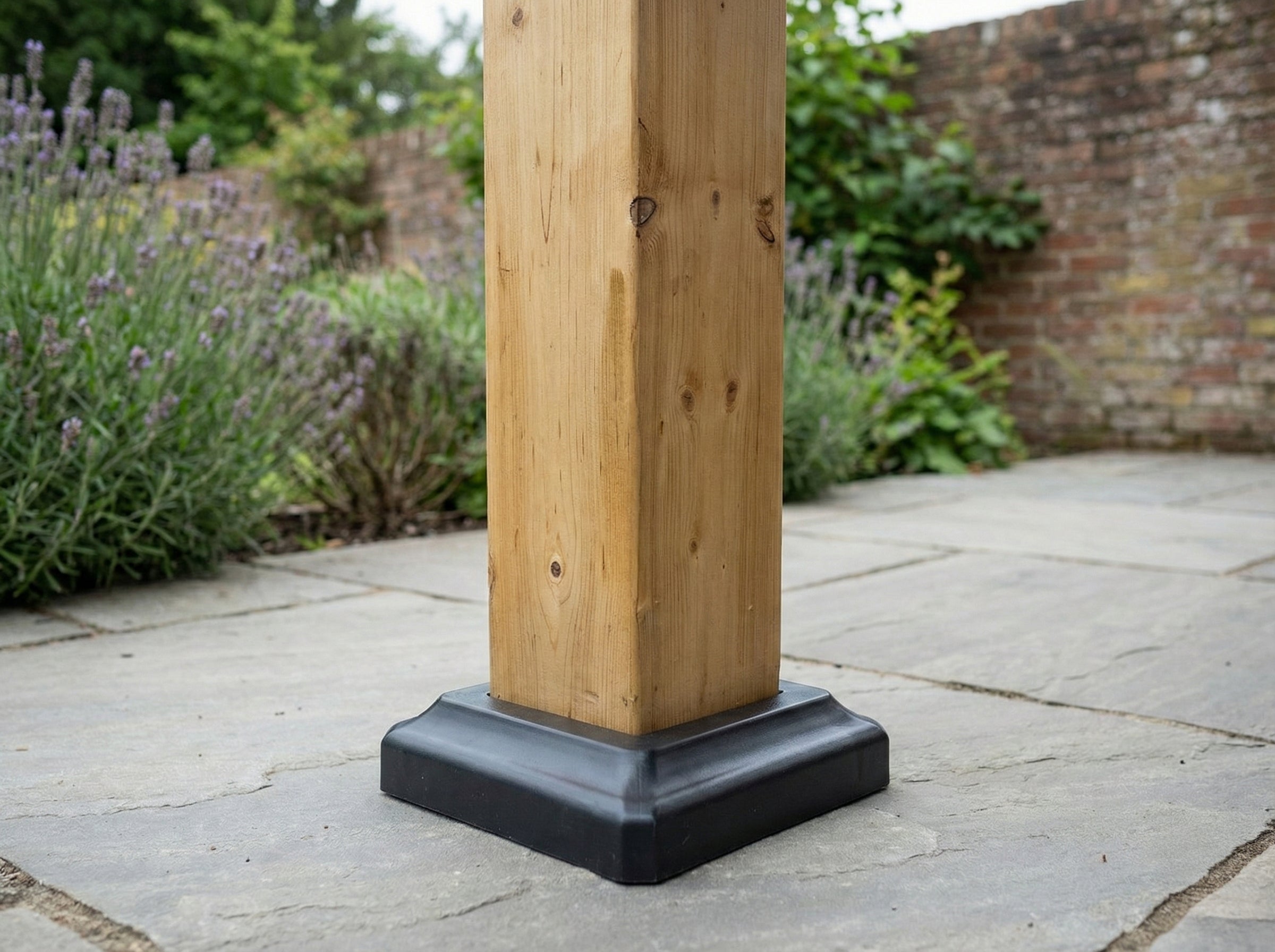 Ottawa - 3.6 x 4m Cedar Wood Pergola with Double Roof