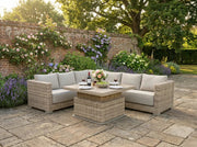 Winslow - Deep Seating Corner Sofa Set with Gas Height Adjustable Table
