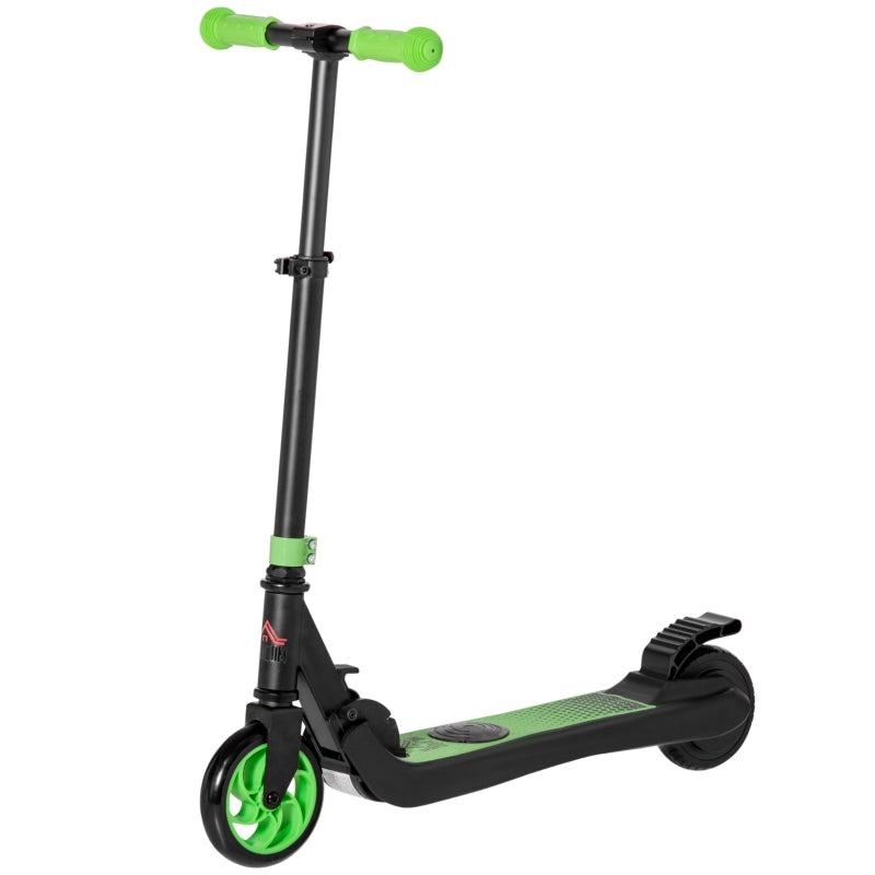 E-Scooter Electric Scooter with 120W Motor and 6 km Range, Green+Black