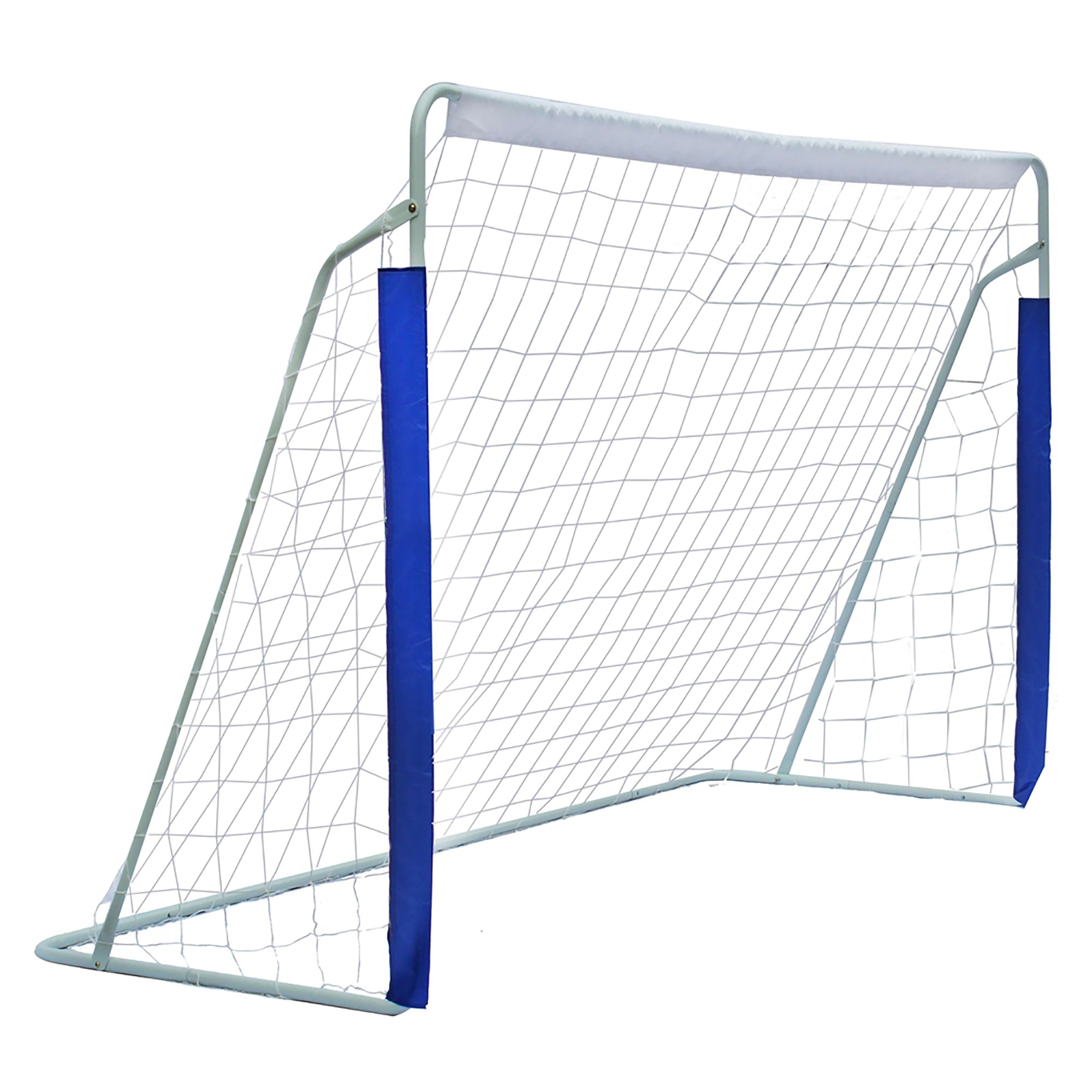 Professionelles Fußballtor – Hochleistungs-Stahlrahmen, Blau