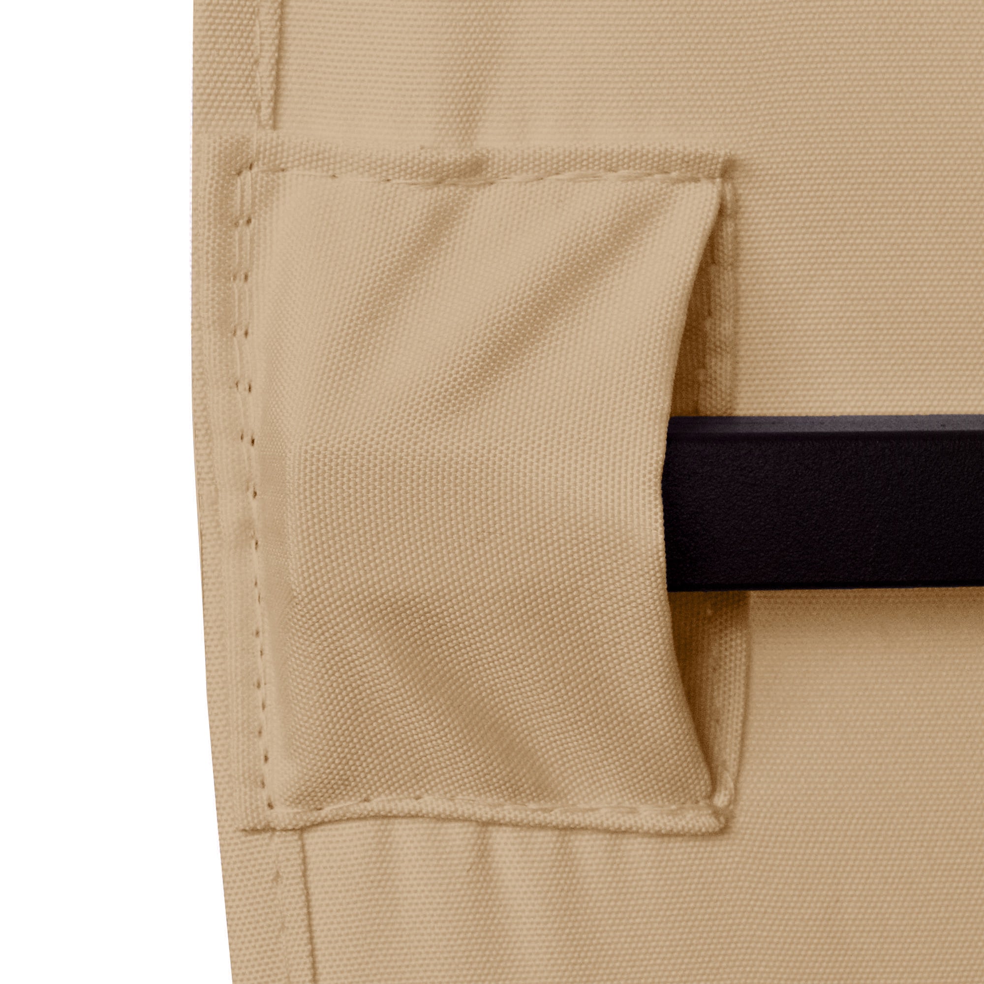 Pavilion Roof Replacement Sun Protection Weatherproof 2.98x2.95m, Polyester Beige