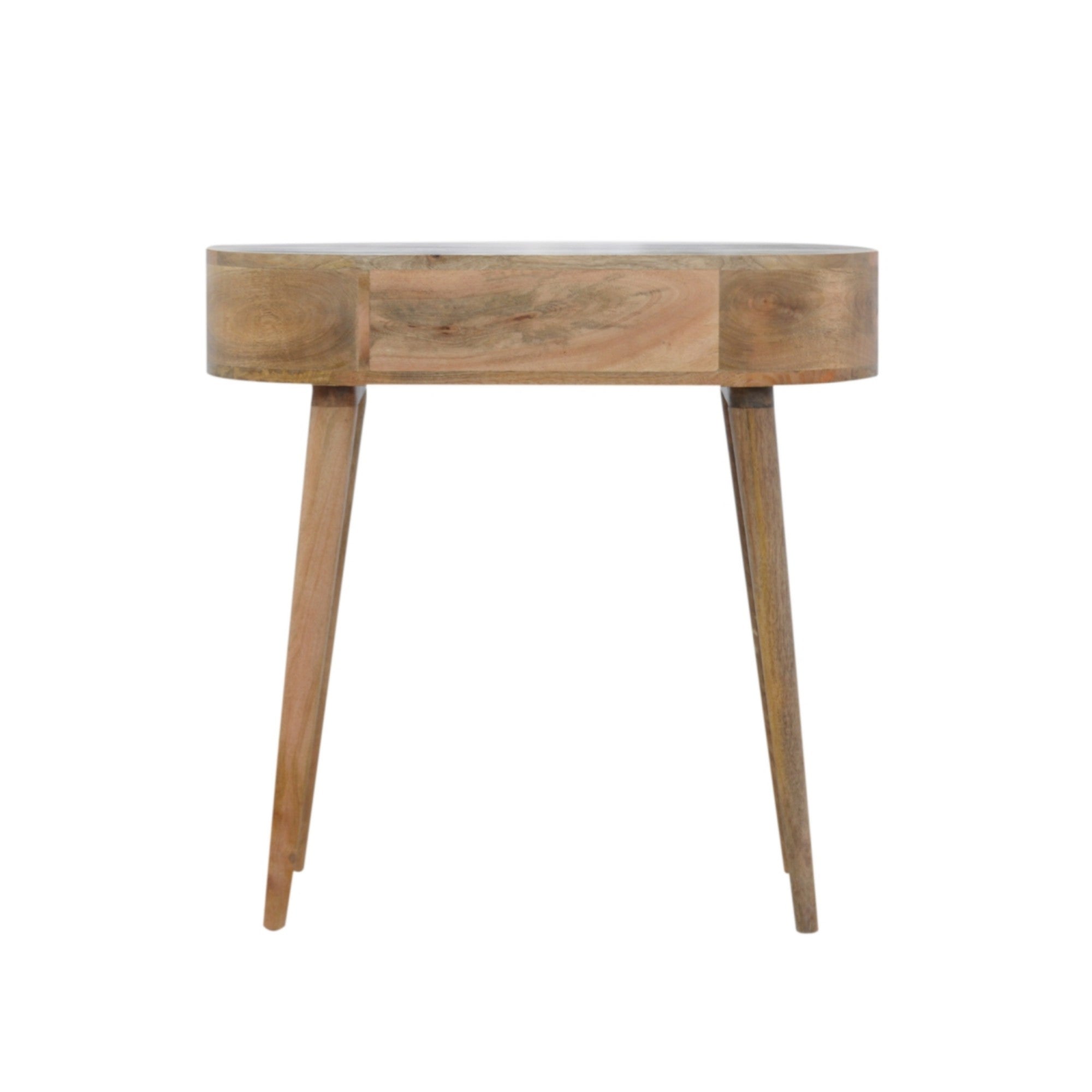 Albion Console 1 Drawer Solid Wood Beige