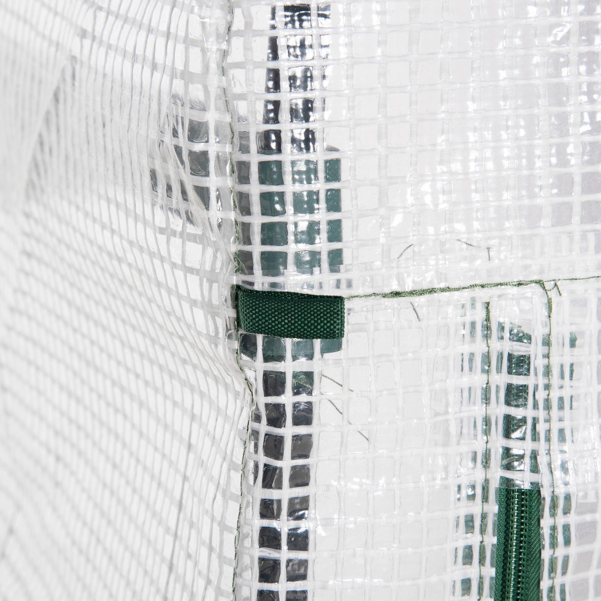 Foil Greenhouse, 4 Shelves, Tomato House, White