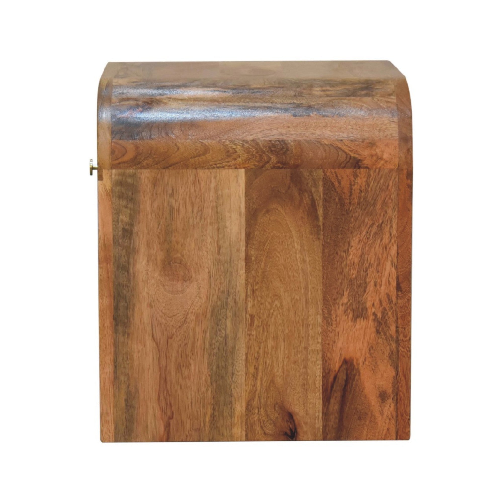 Darcy Bedside, 1 Drawer, Solid Wood Light Brown