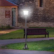 Solar Garden Lantern Path Light LED 40 Lumen Black