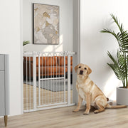 Hundeschutzgitter, 76-104 cm, Treppe, Metall