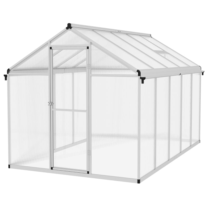 10 x 6ft Walk-In Greenhouse with Aluminium Frame