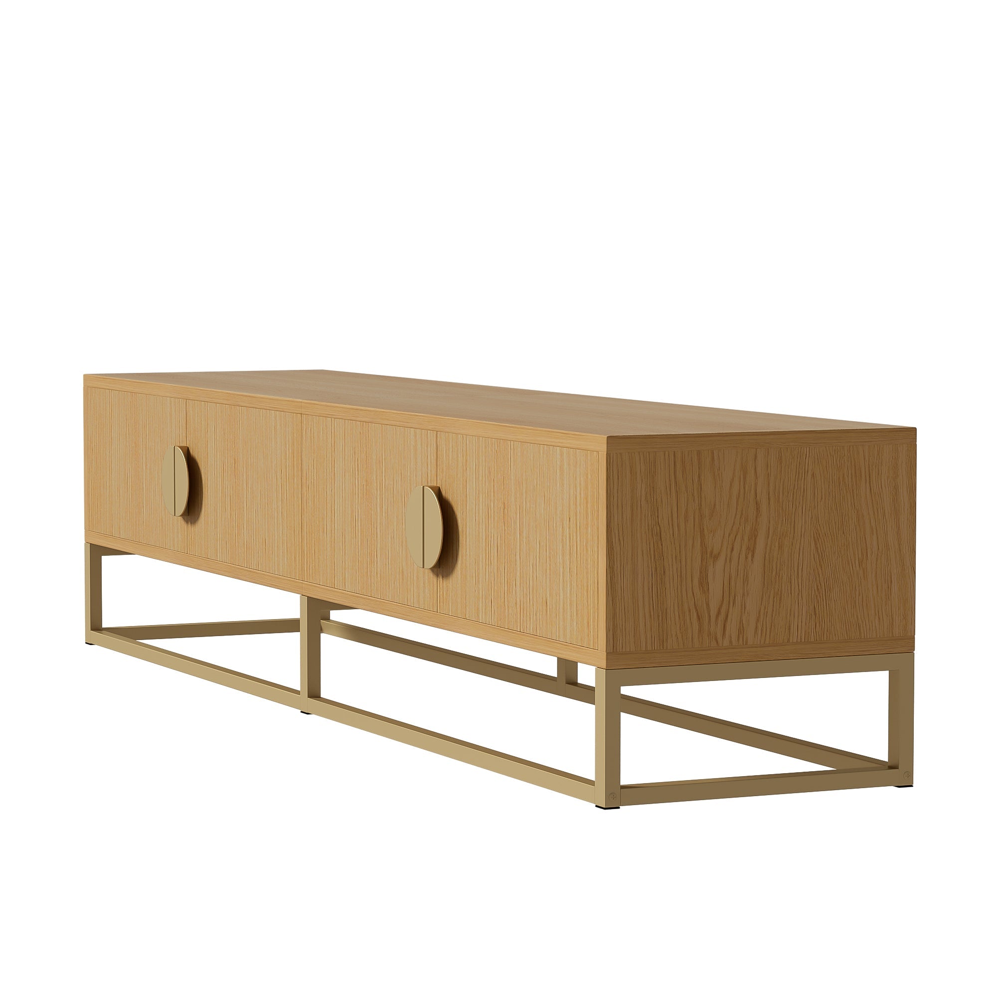TV Cabinet 180 cm, Wood Grain Finish