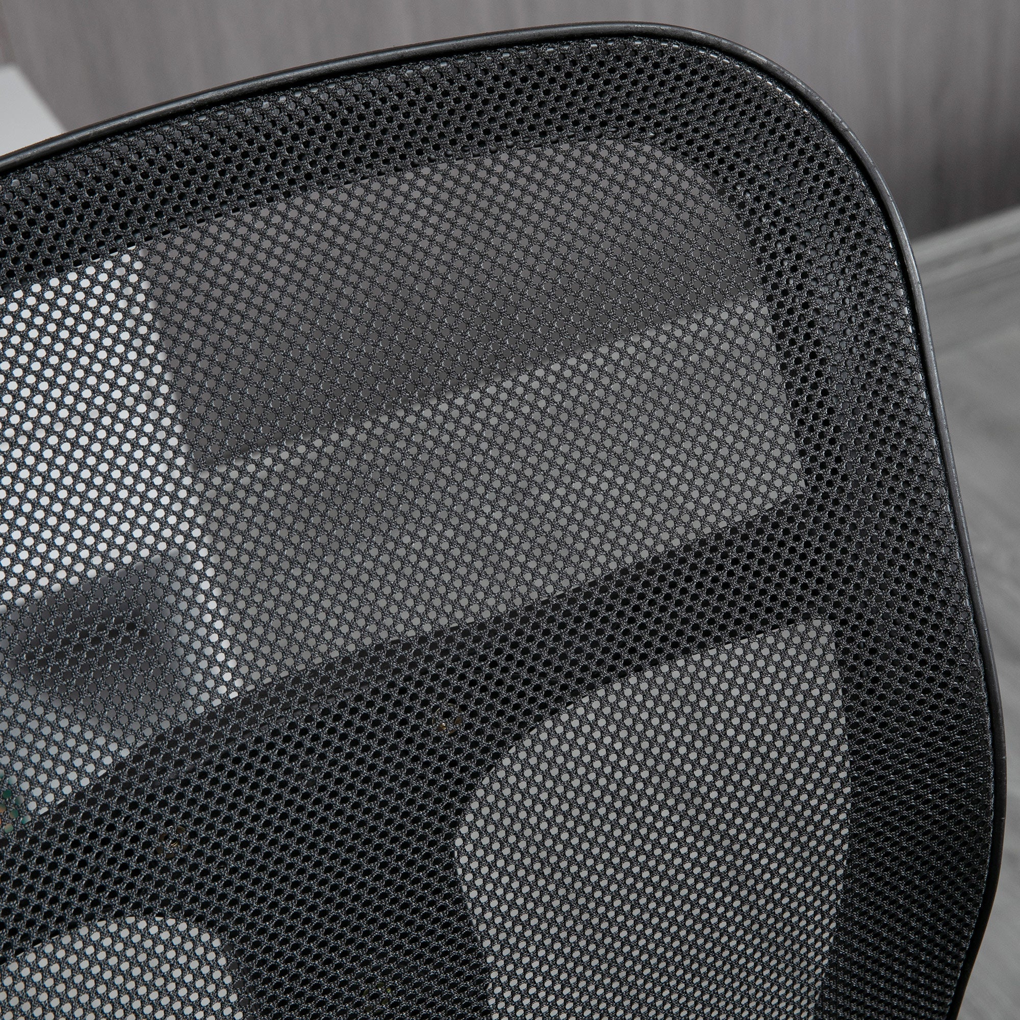 Vinsetto Office Chair Ergonomic Computer Chair with Armrest & Footrest Mesh Black