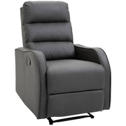 Recliner Chair, Rocking, Reclining, Rotatable, Cup Holder, Microfiber Cloth