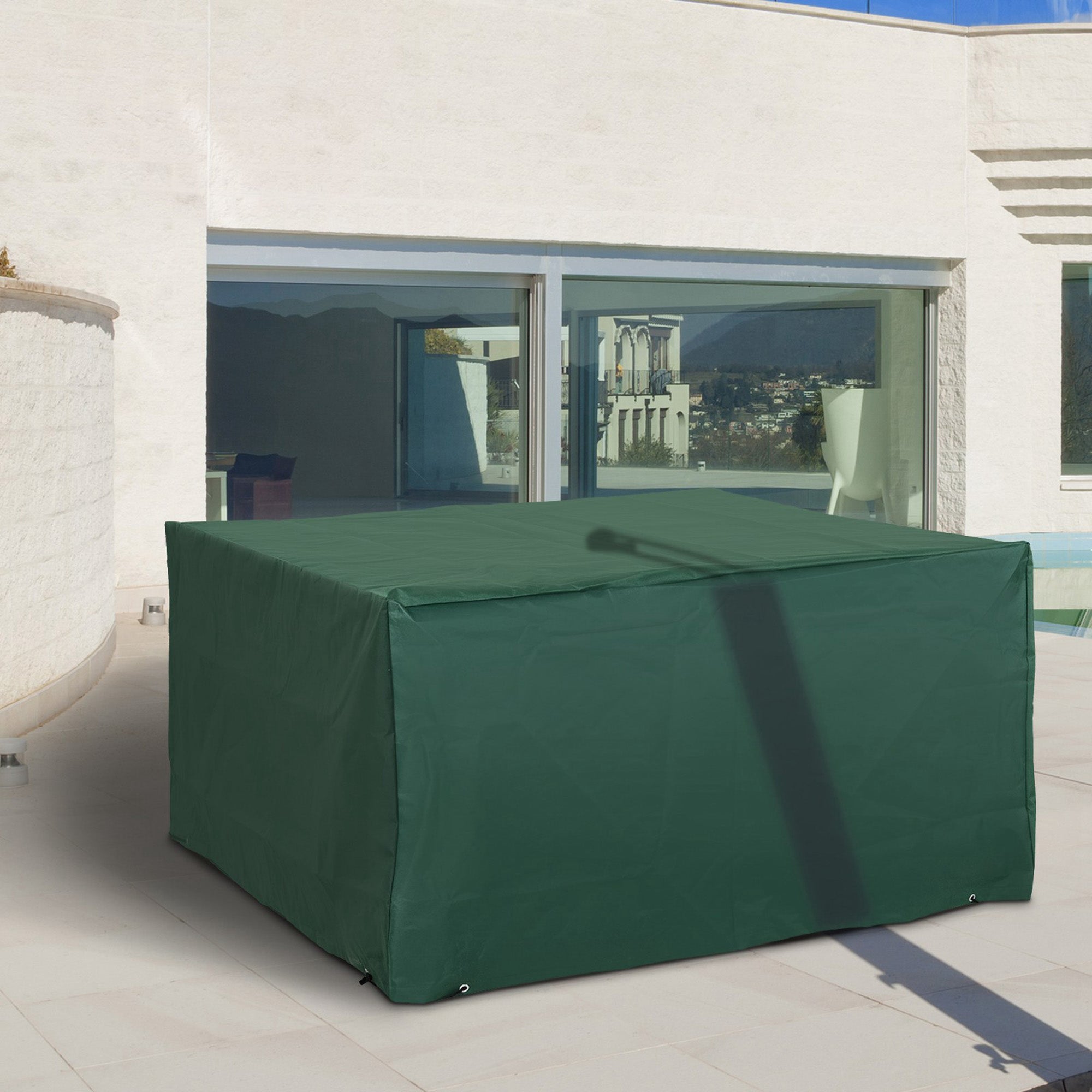 Protective Cover, Garden Furniture 600D Oxford, Green