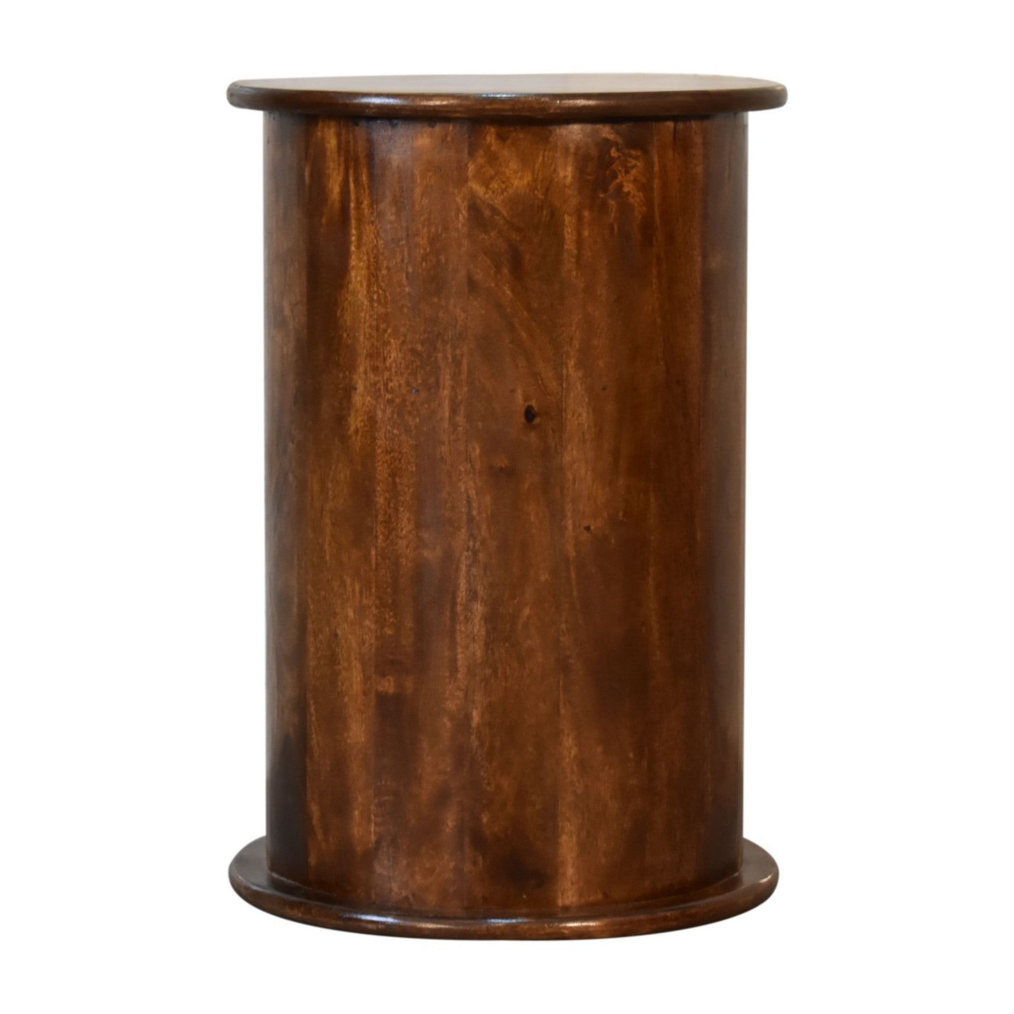 Darcy Bedside, 1 Drawer, Solid Wood Dark Brown
